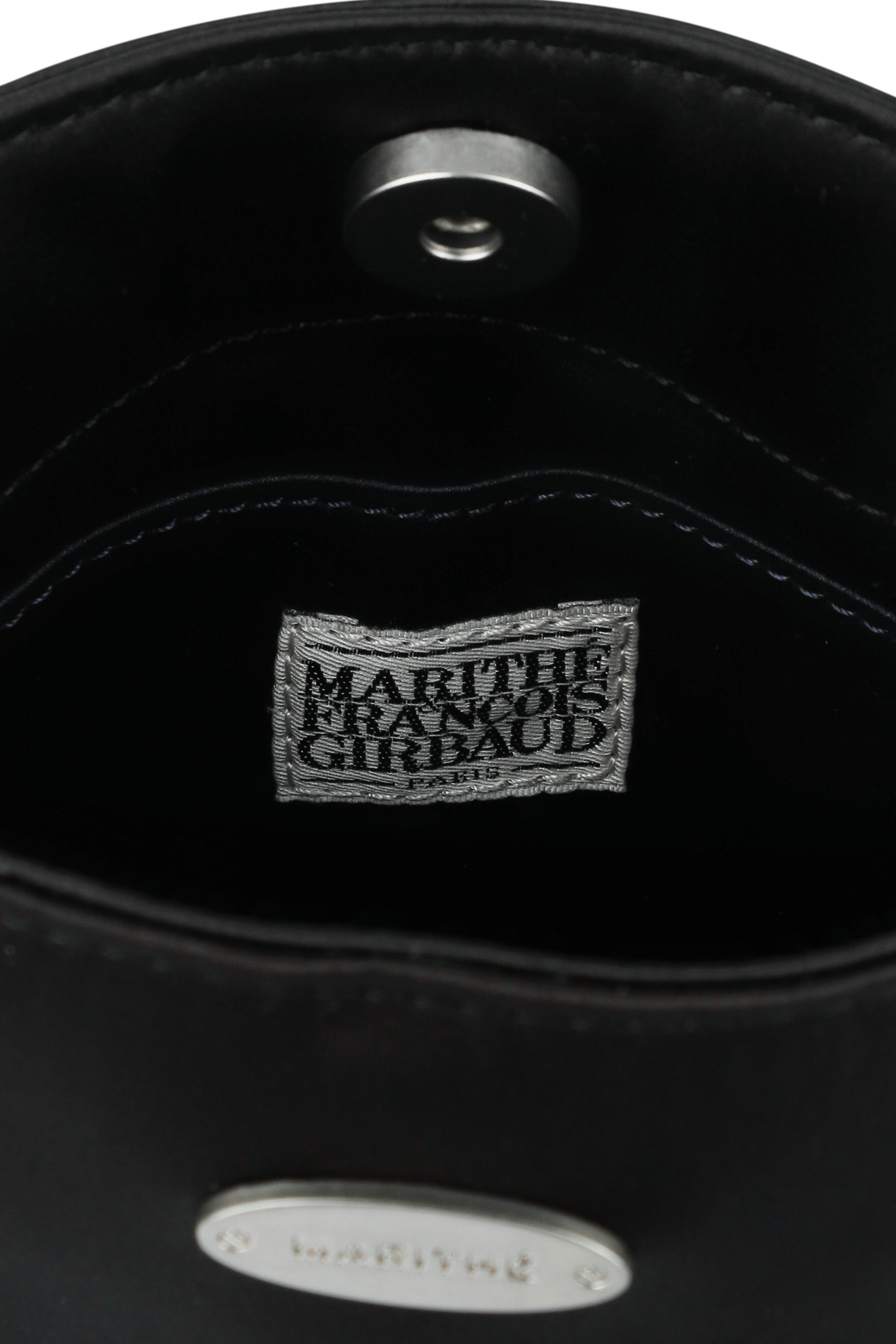 Regular Logo Mini Bag Black