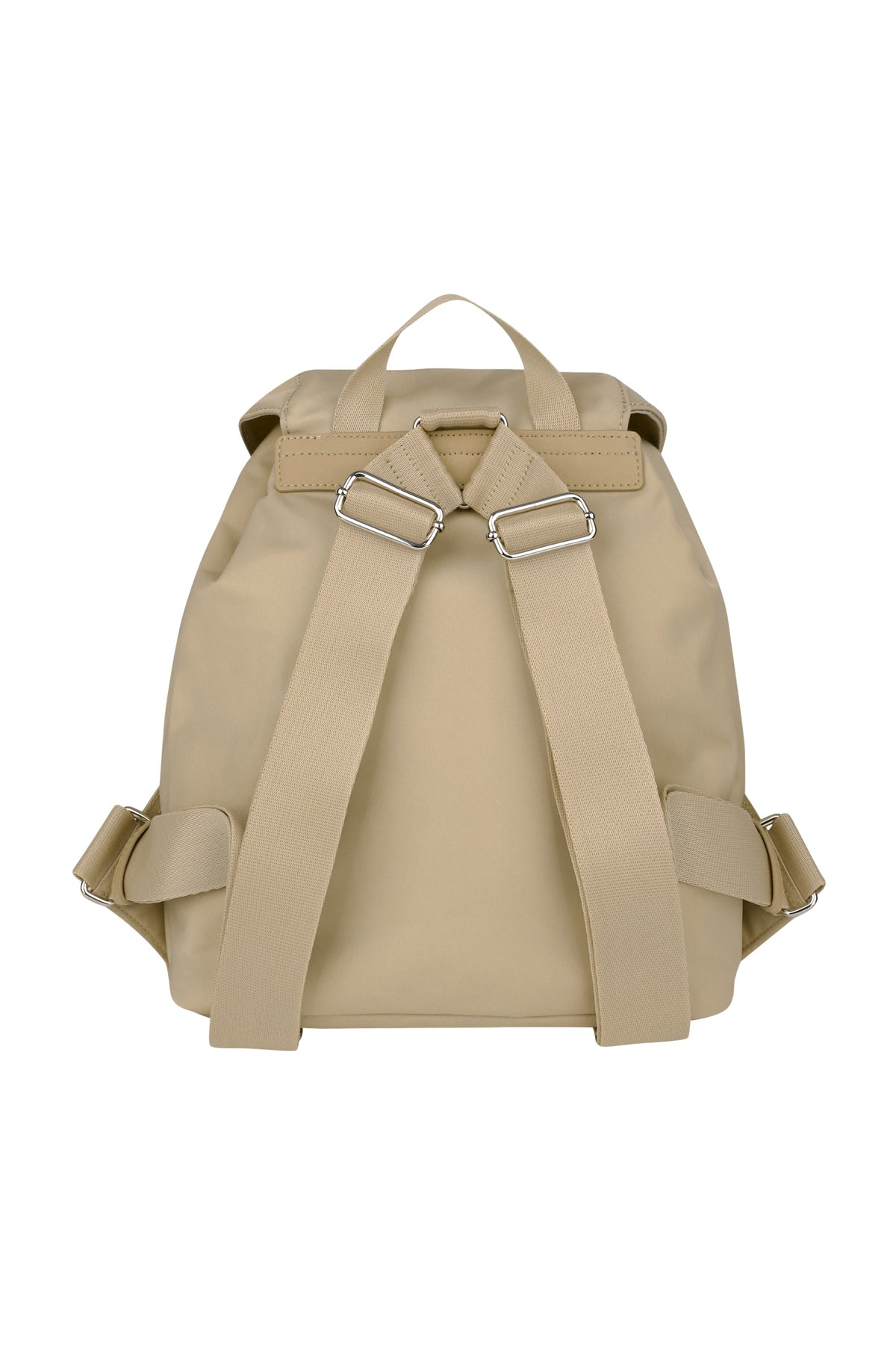 Classic Logo Small Backpack Beige