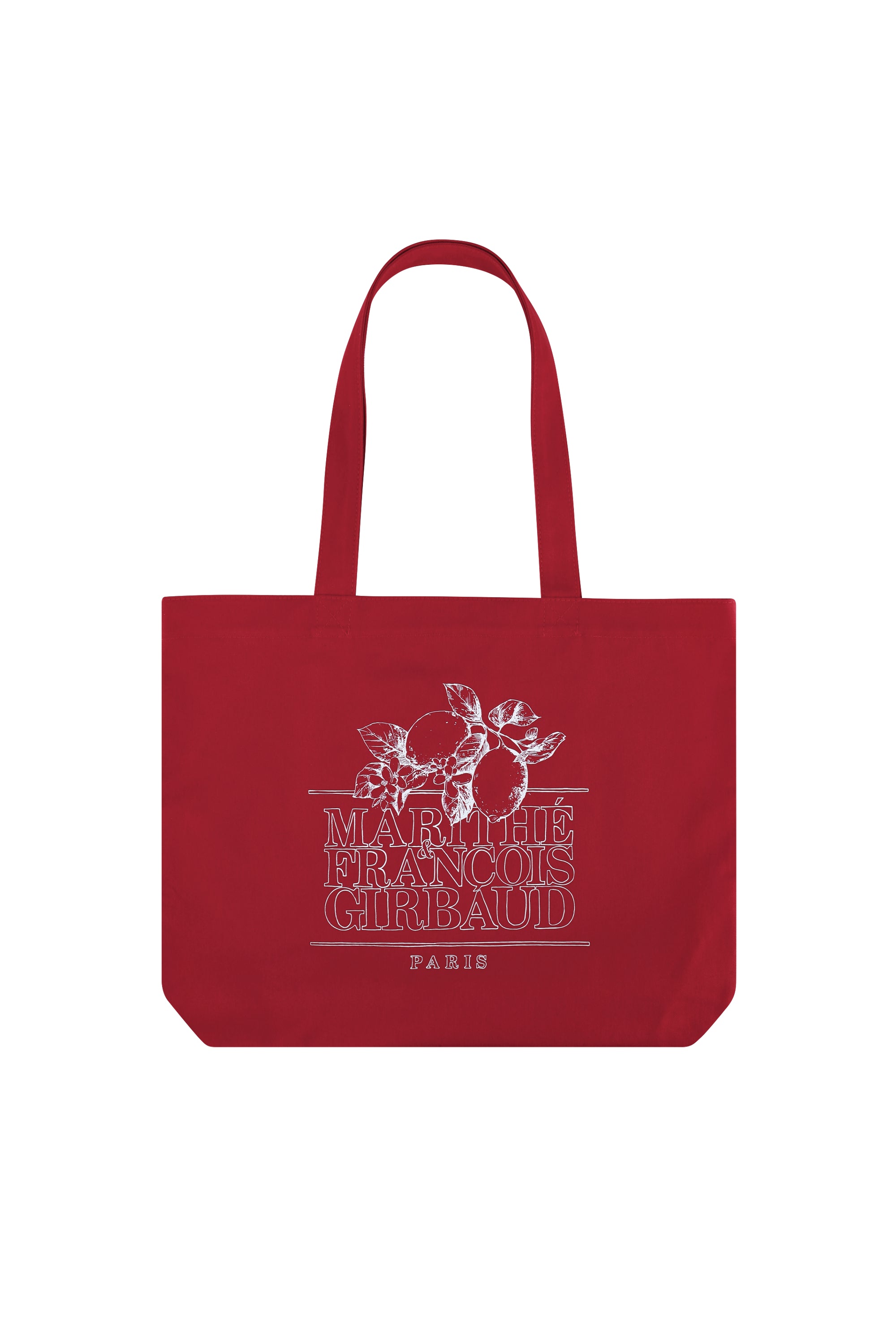 Lemon Classic Logo Eco Bag Red