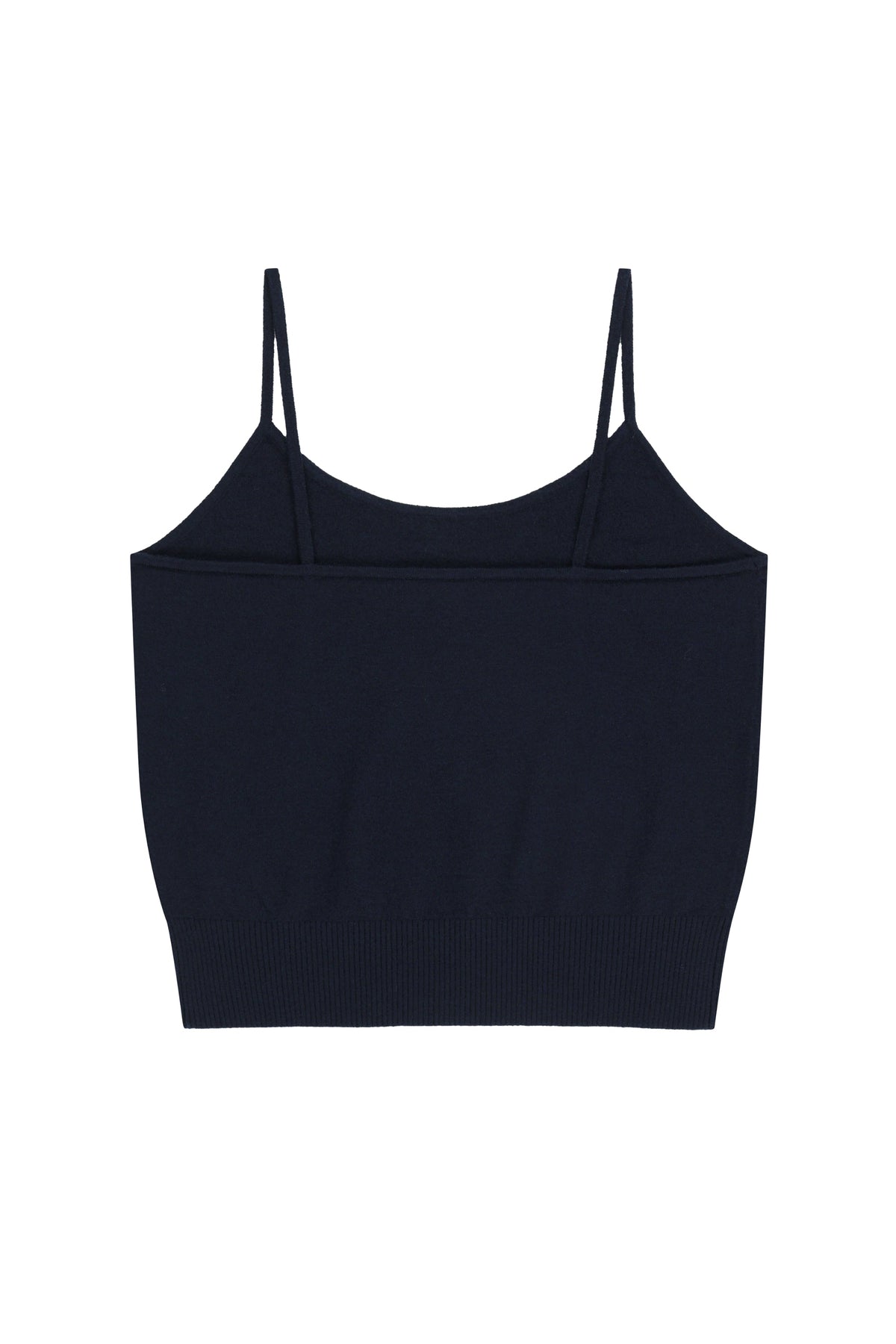 W Basic Knit Cardigan Setup Navy