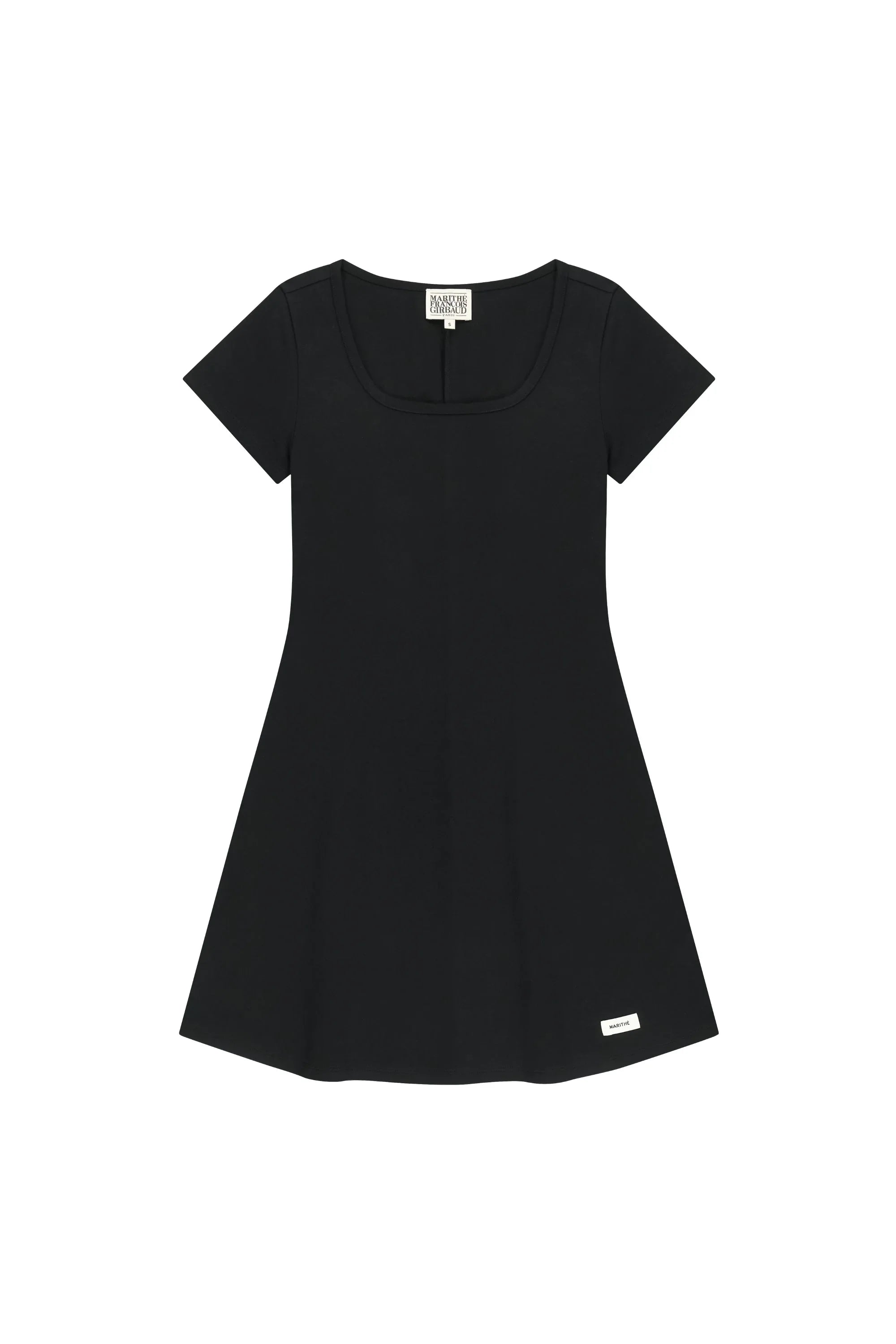 W Basic Mini Dress Black