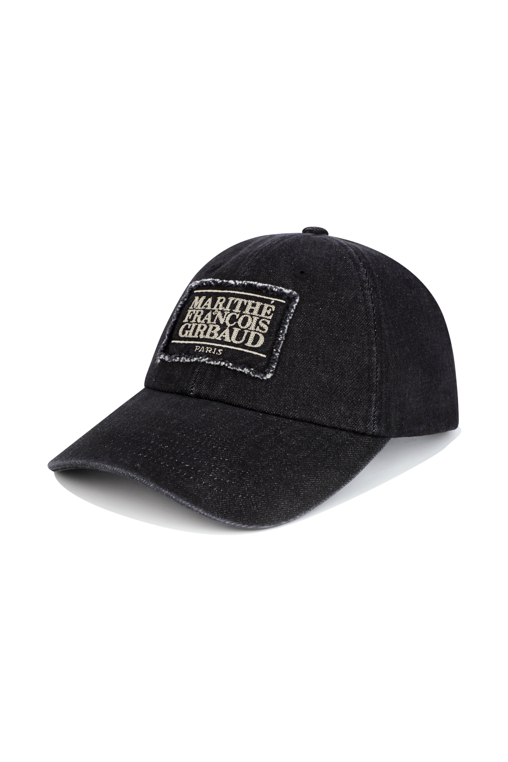 Pigment Small Classic Logo Cap Washed Black