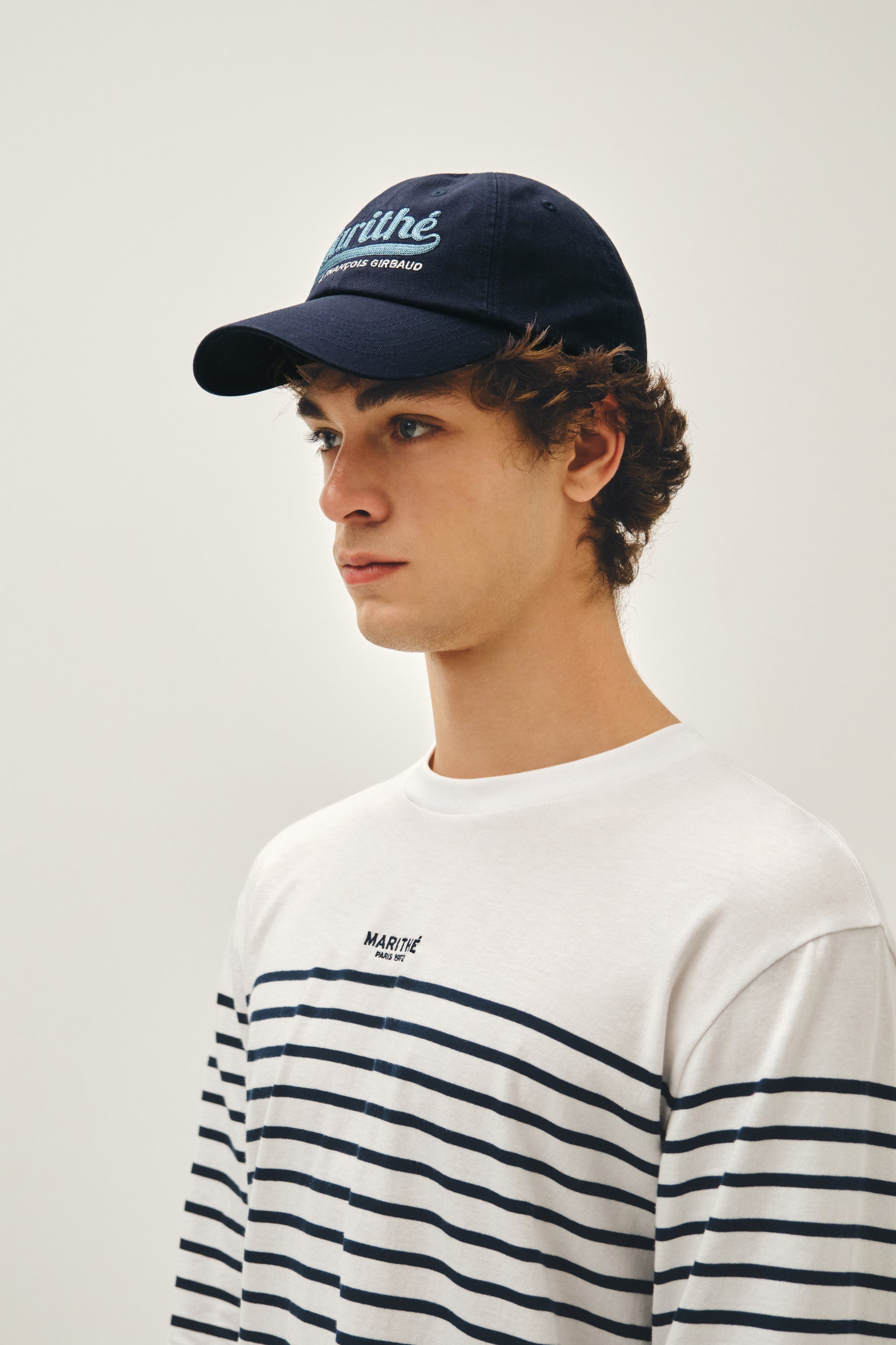 Vintage Baseball Graphic Cap Navy