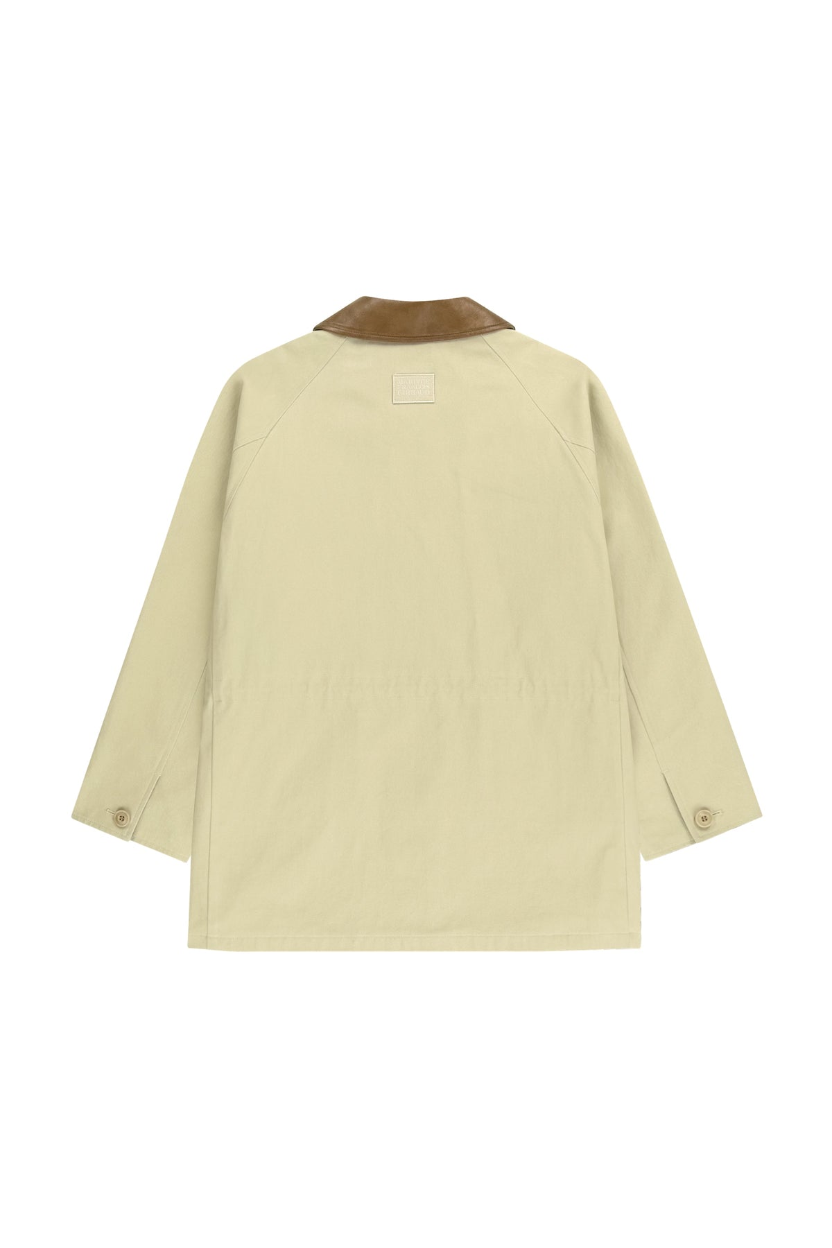Cotton Washed Hunting Jacket Light Beige