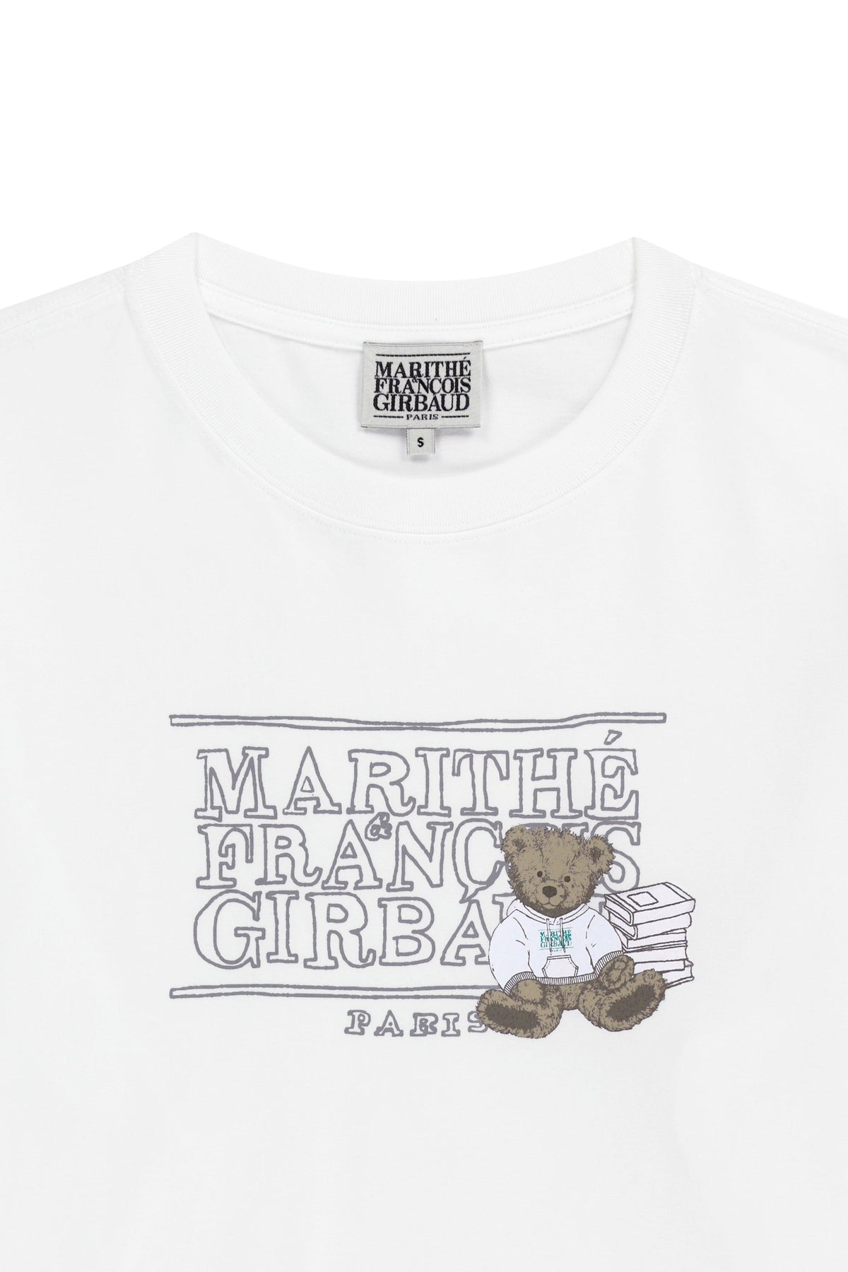 Doodle Classic Logo Long Sleeve Tee White