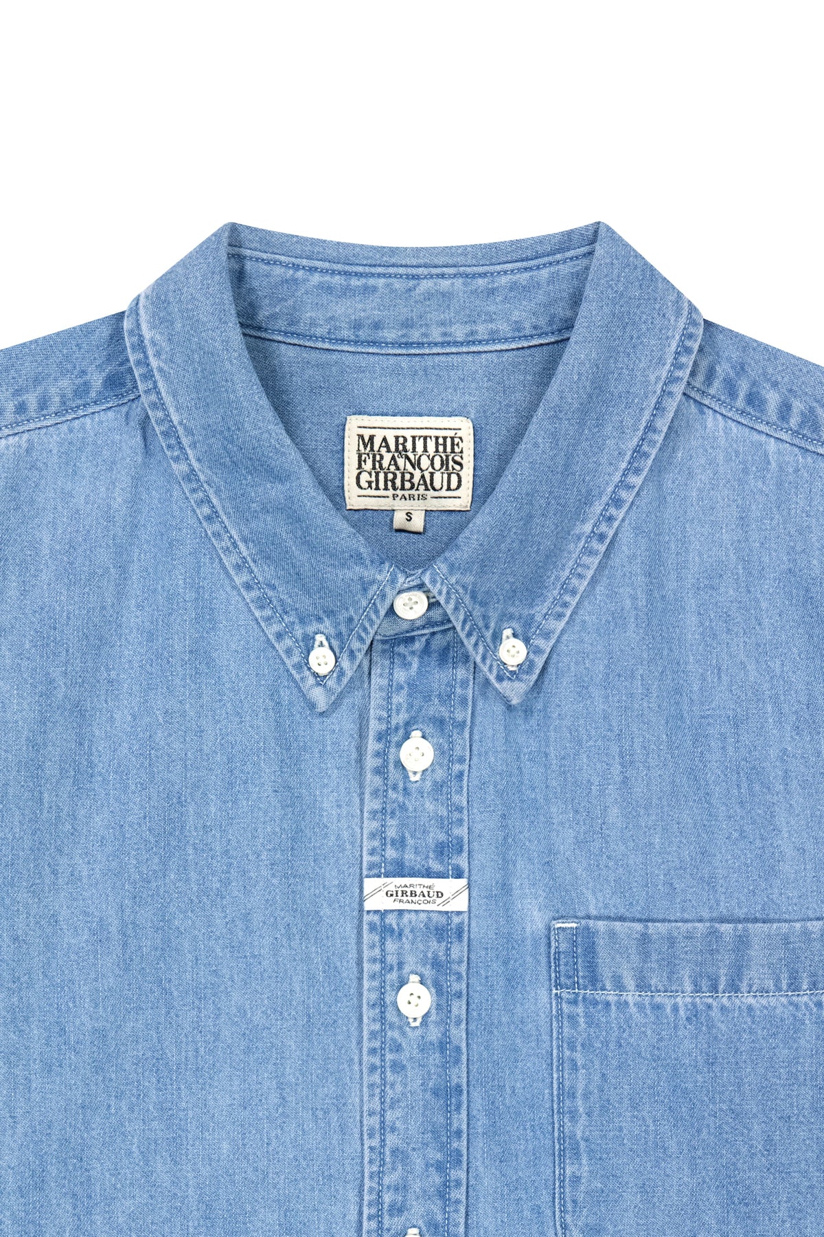 Uni Basic Denim Shir Light Blue