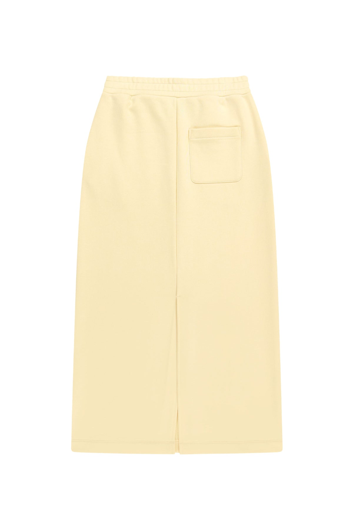 W CLASSIC LOGO SWEAT LONG SKIRT Butter