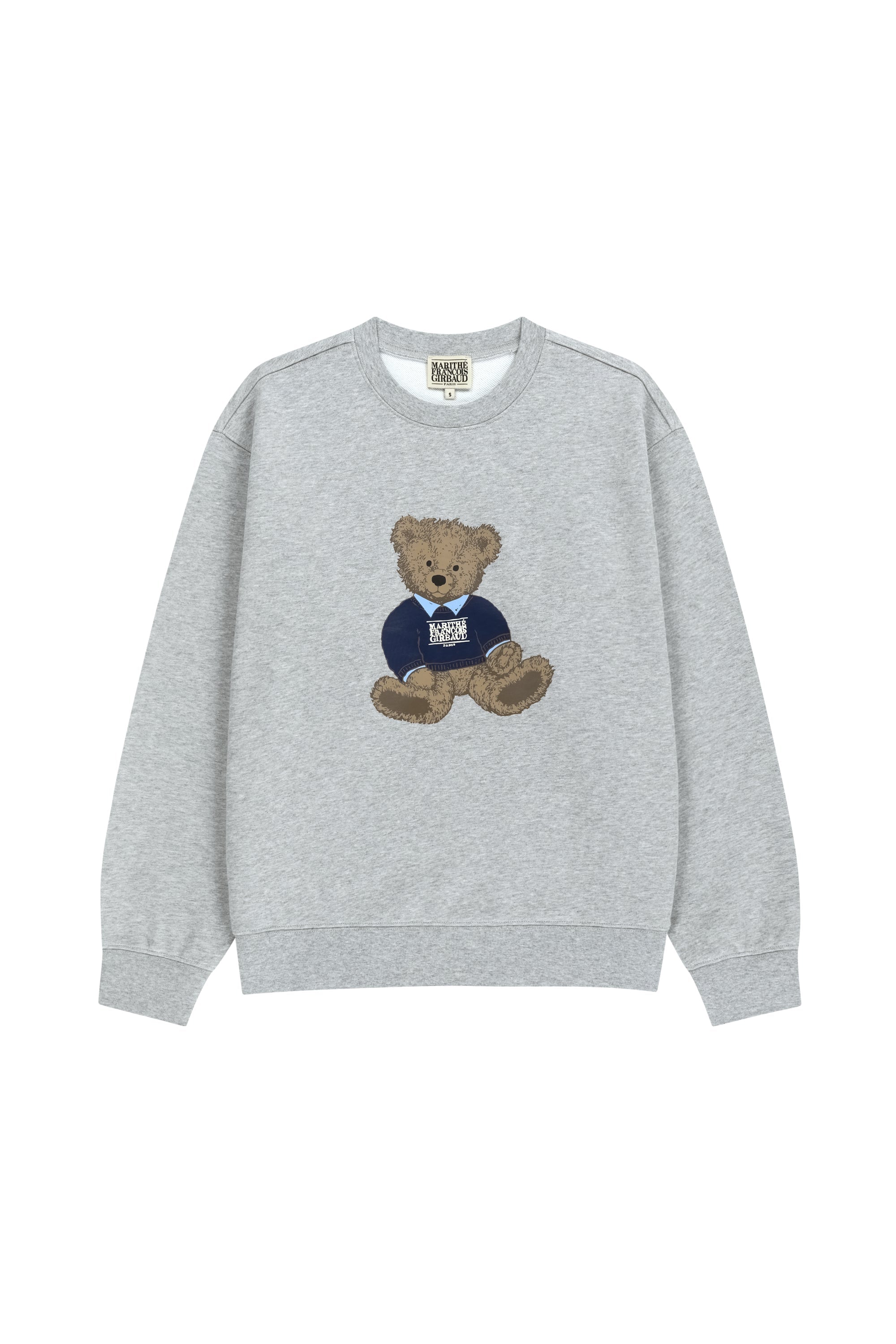 Doodle Bear Sweatshirt Heather Gray