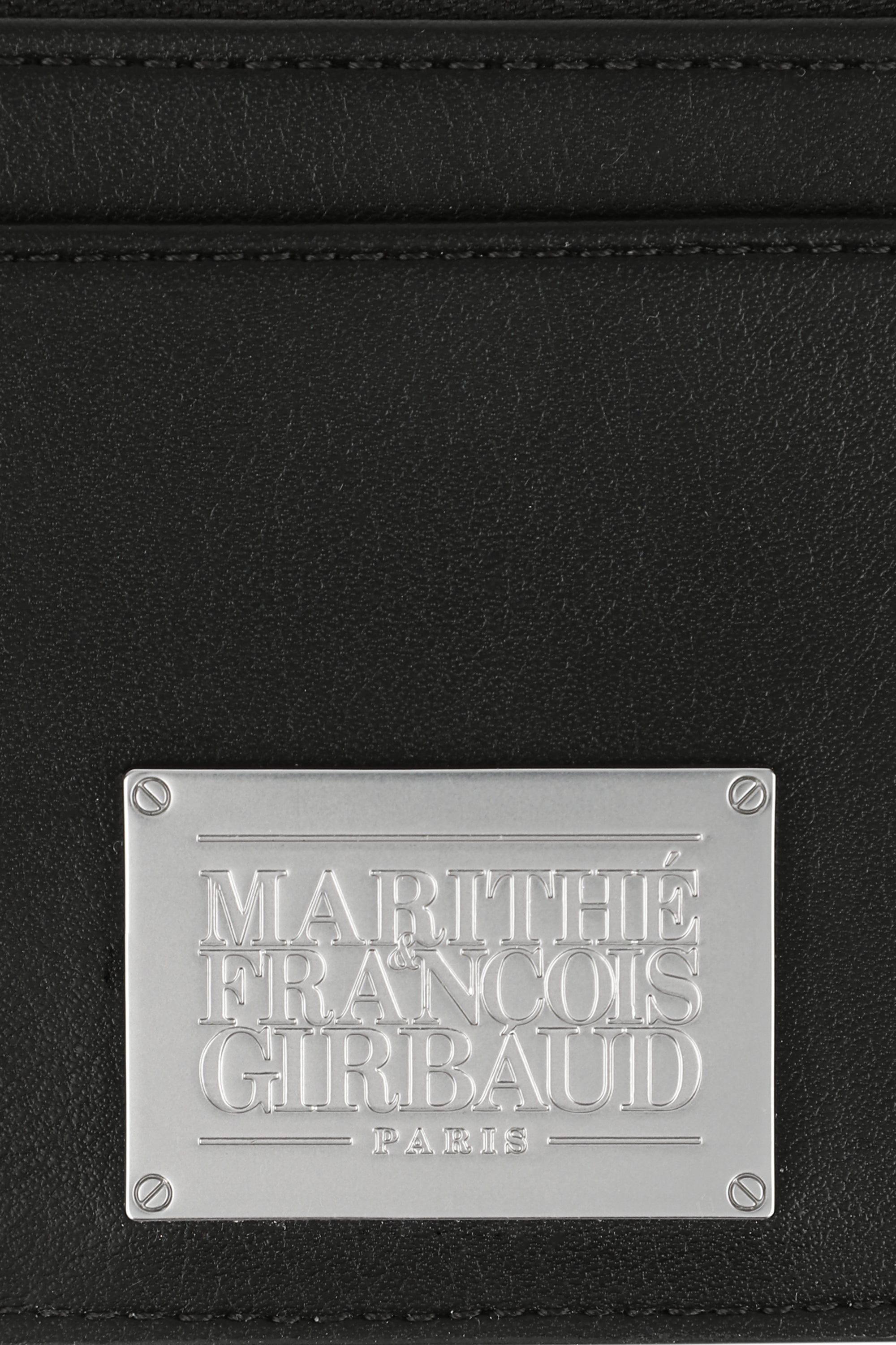 Classic Logo Zip Card Wallet Black