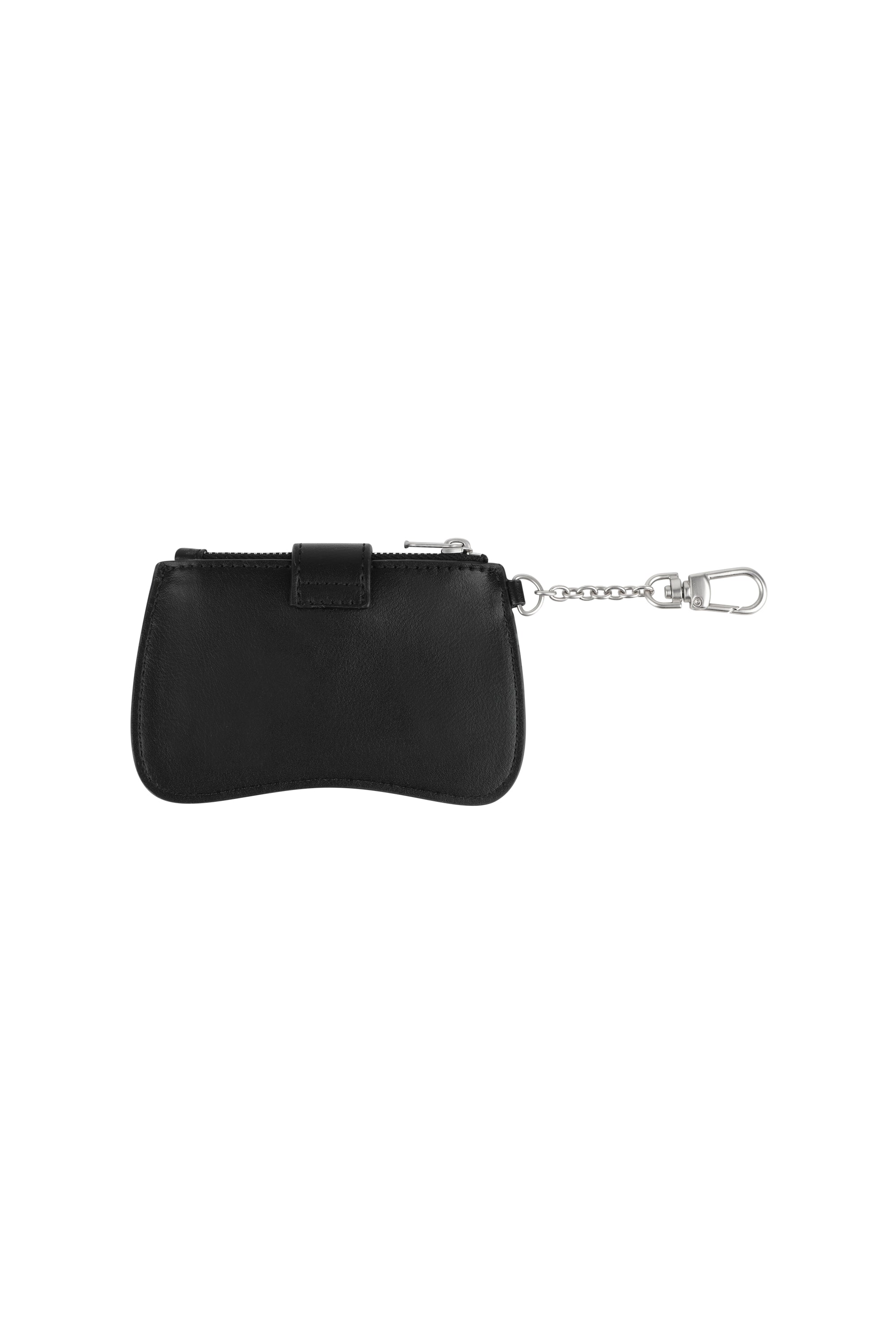 Regular Logo Peanut Keyring Wallet Black