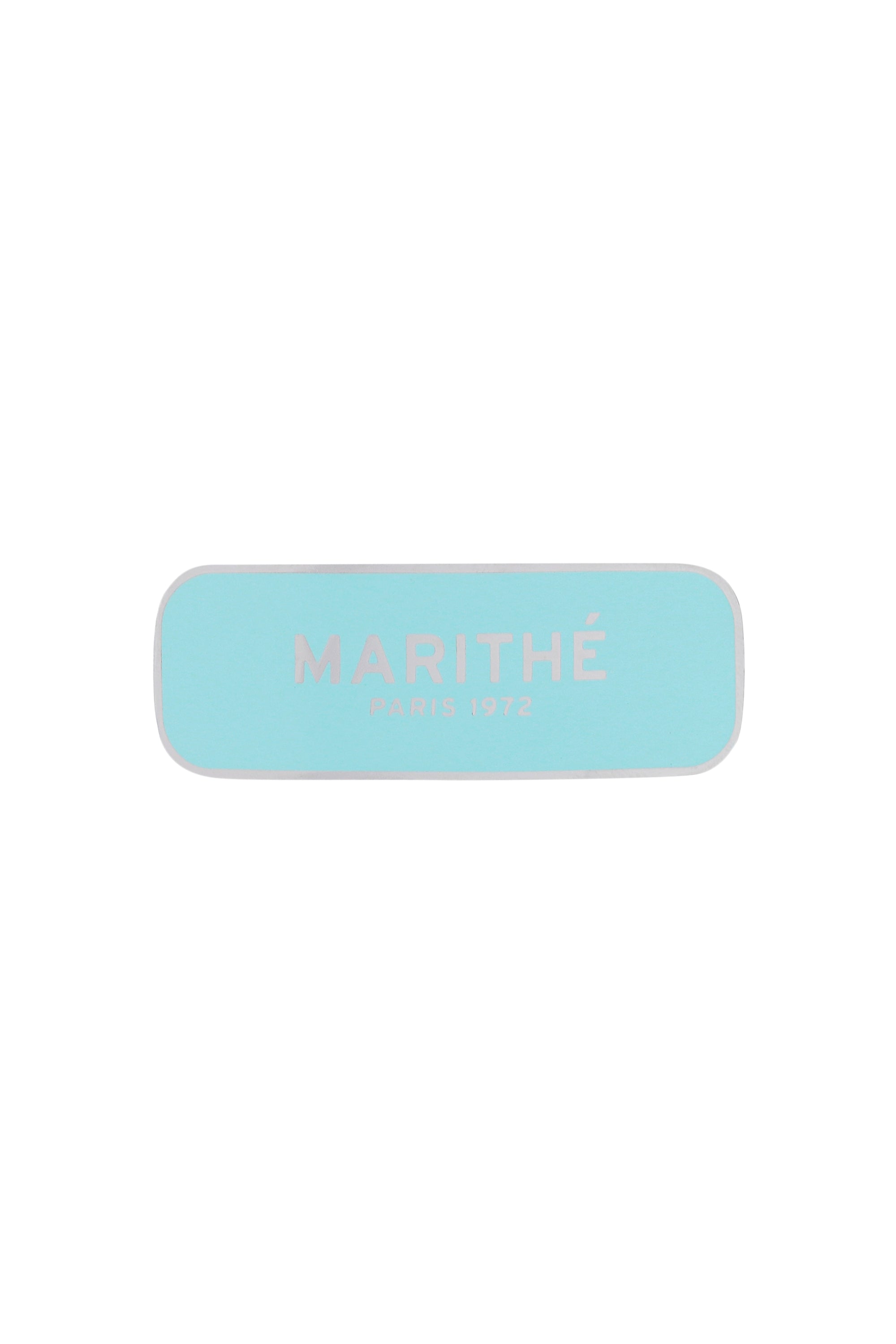 Regular Logo Enamel Hair Pin Sky Blue