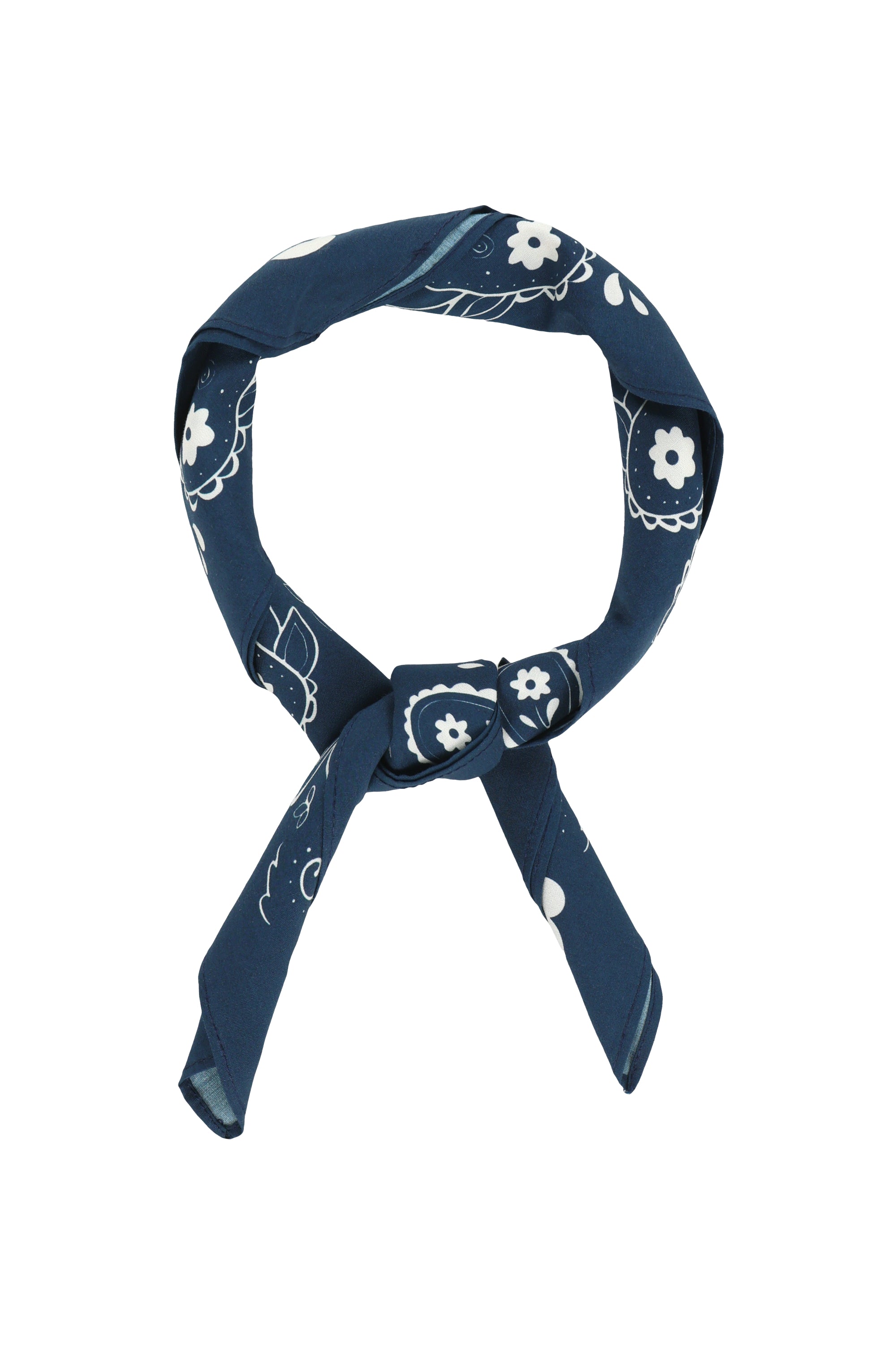 [MARITHE_DISNEY] Mickey Pattern Bandana Navy
