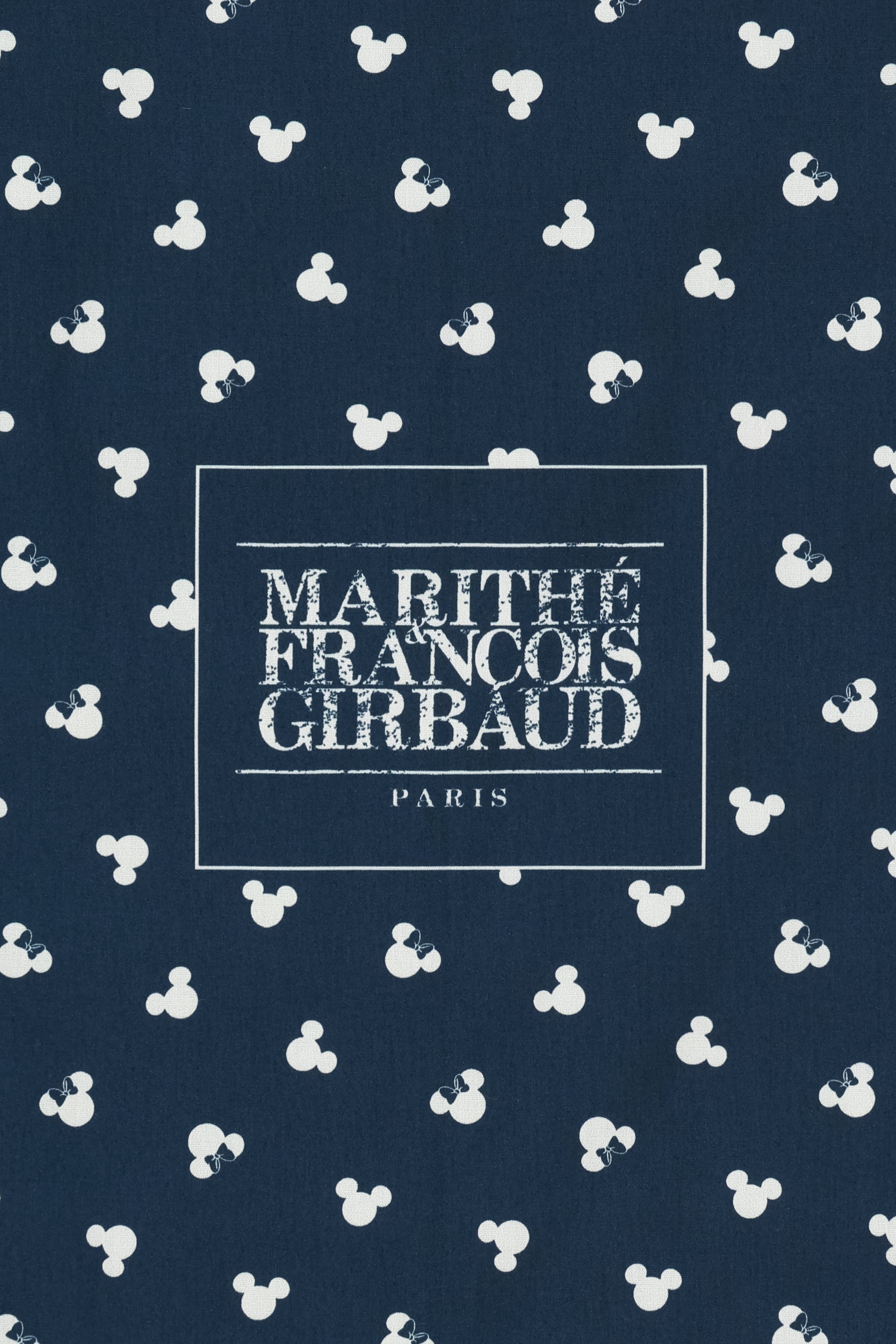 [MARITHE_DISNEY] Mickey Pattern Bandana Navy