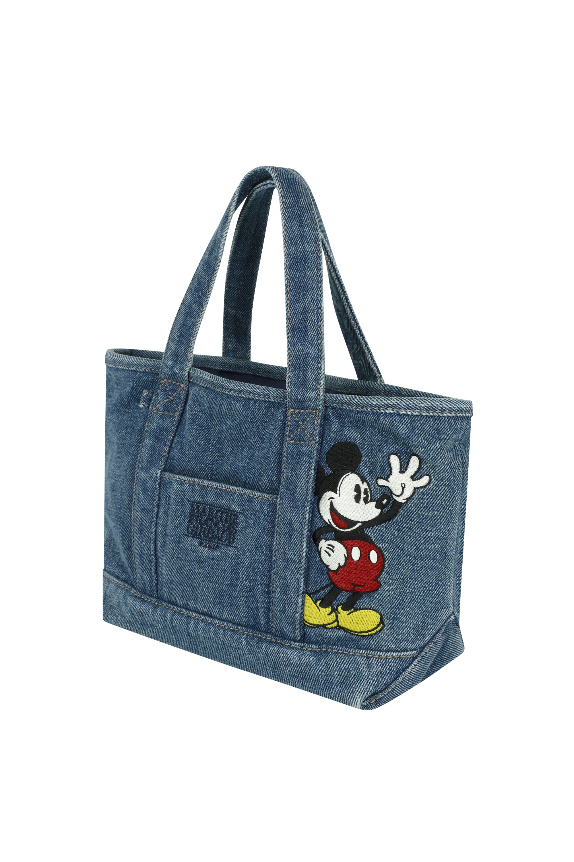 [MARITHE_DISNEY] Mickey Tote Bag Vintage Blue