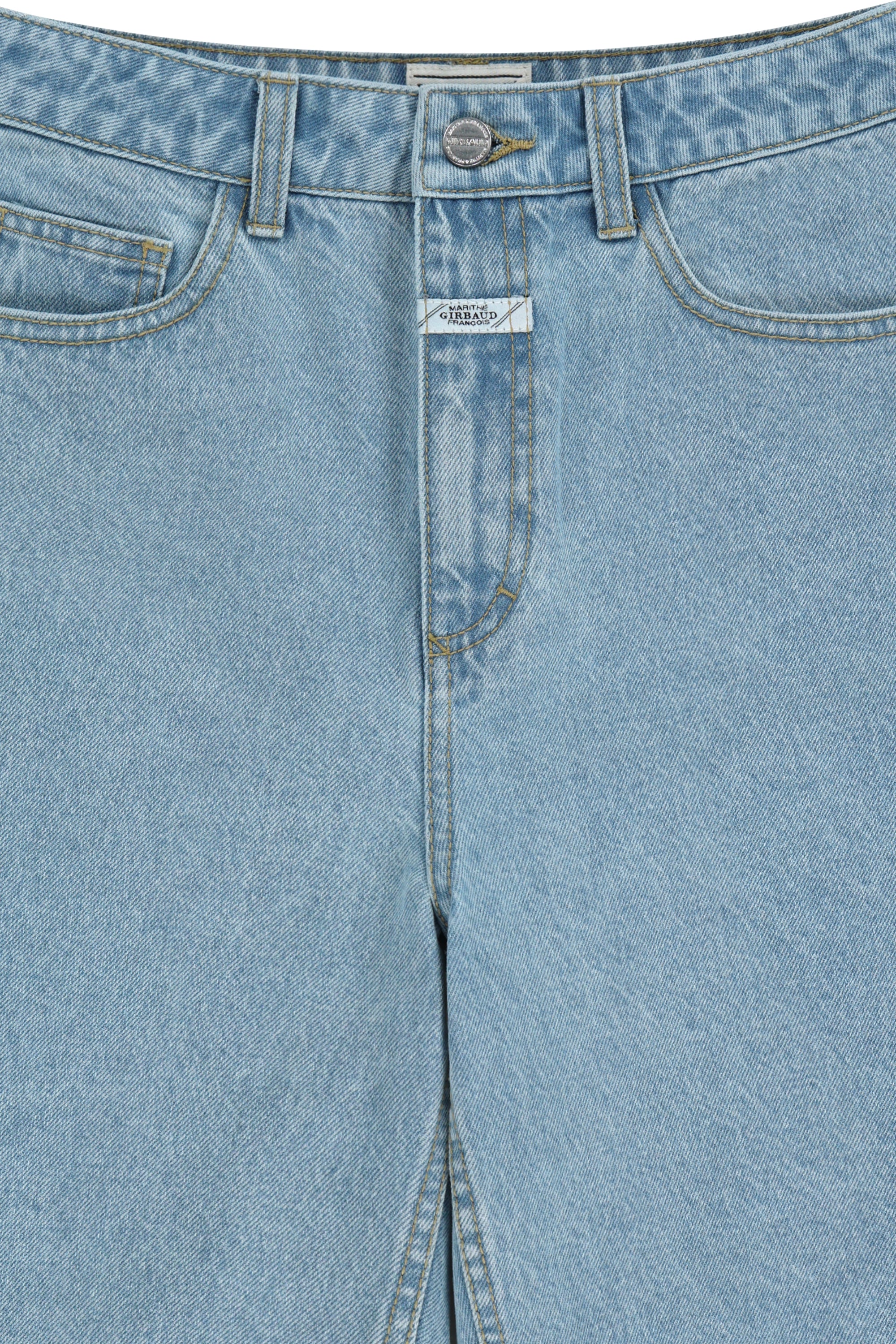 W Carpenter Denim Shorts Light Blue