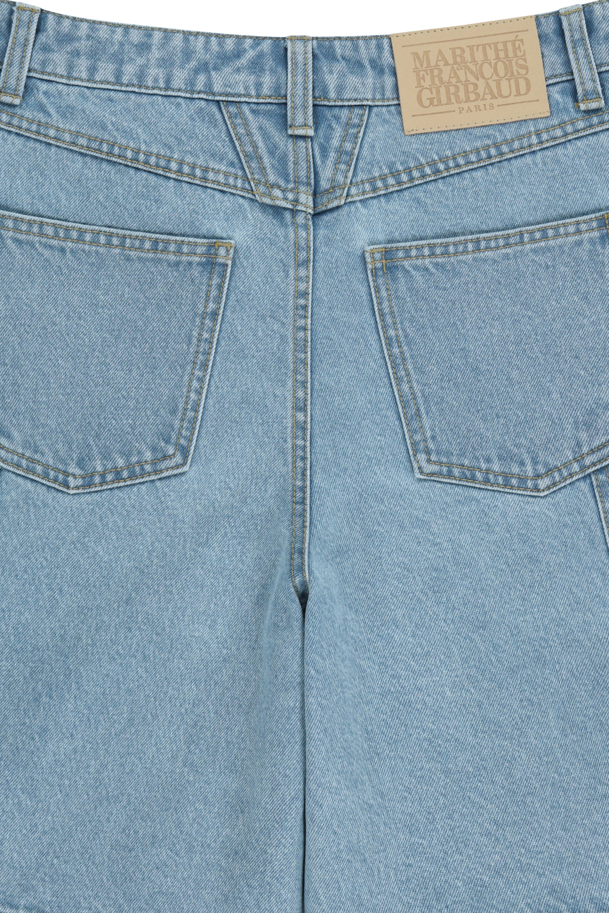 W Carpenter Denim Shorts Light Blue
