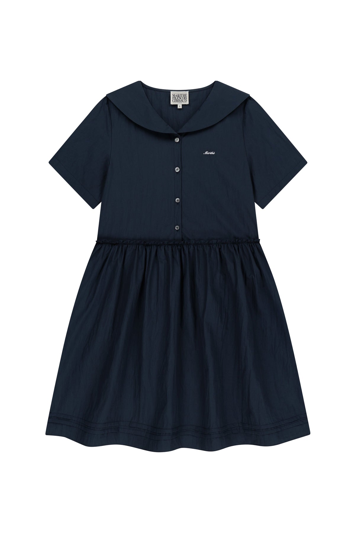 W Marine Half Sleeve Onepiece Navy
