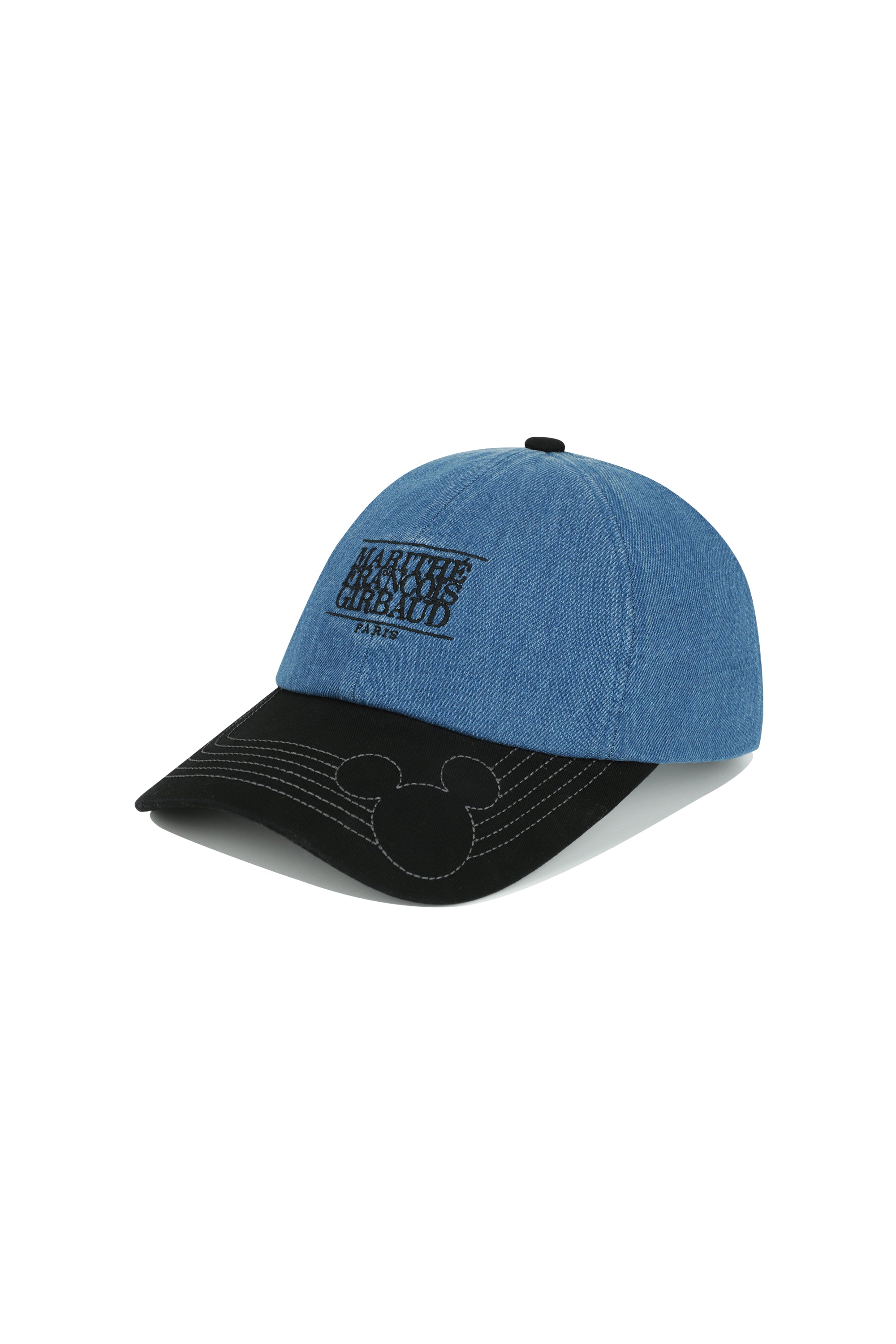 [MARITHE_DISNEY] Mickey Two Tone Cap Black