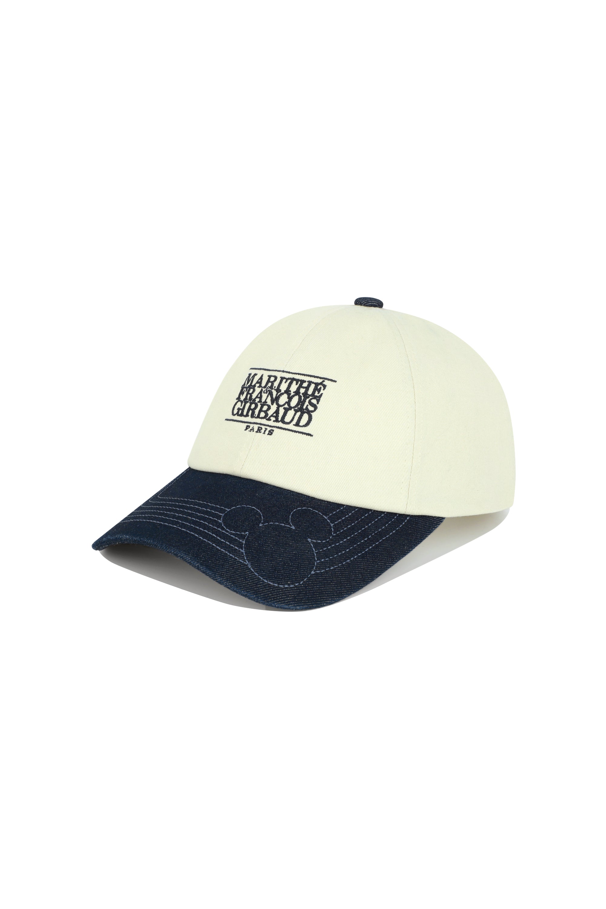 [MARITHE_DISNEY] Mickey Two Tone Cap Dark Blue