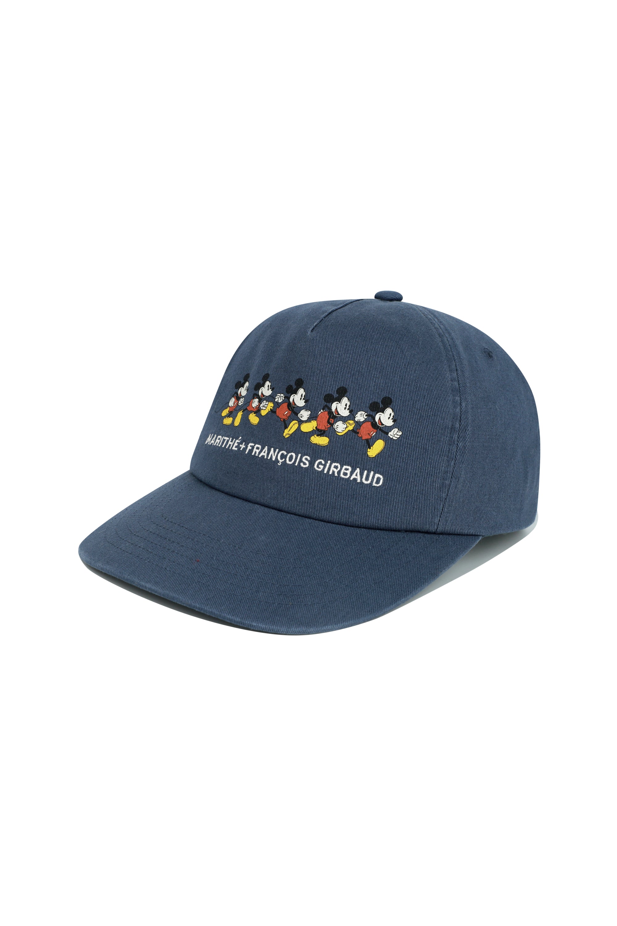 [MARITHE_DISNEY] Mickey Graphic 5 Panel Cap Ash Blue