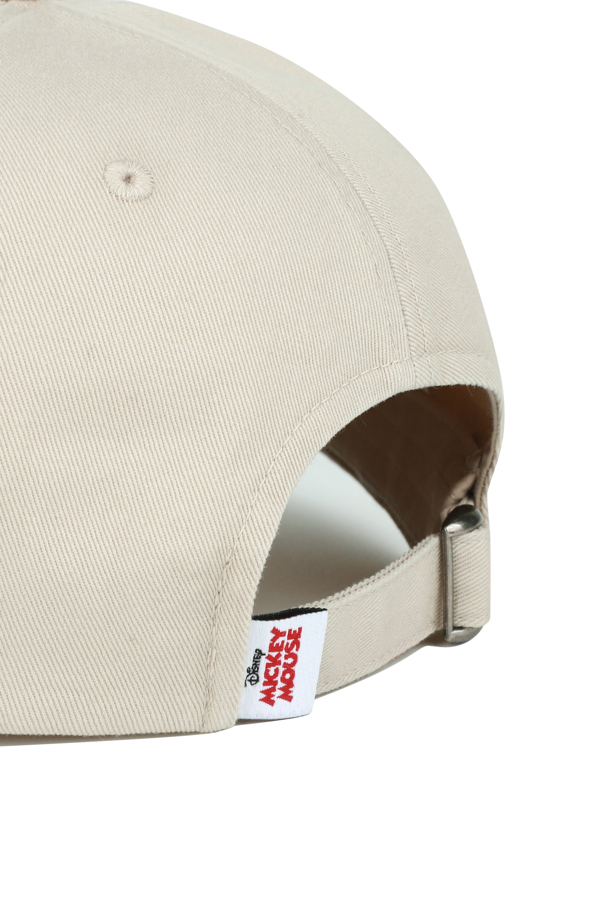 [MARITHE_DISNEY] Mickey Graphic 5 Panel Cap Light Beige