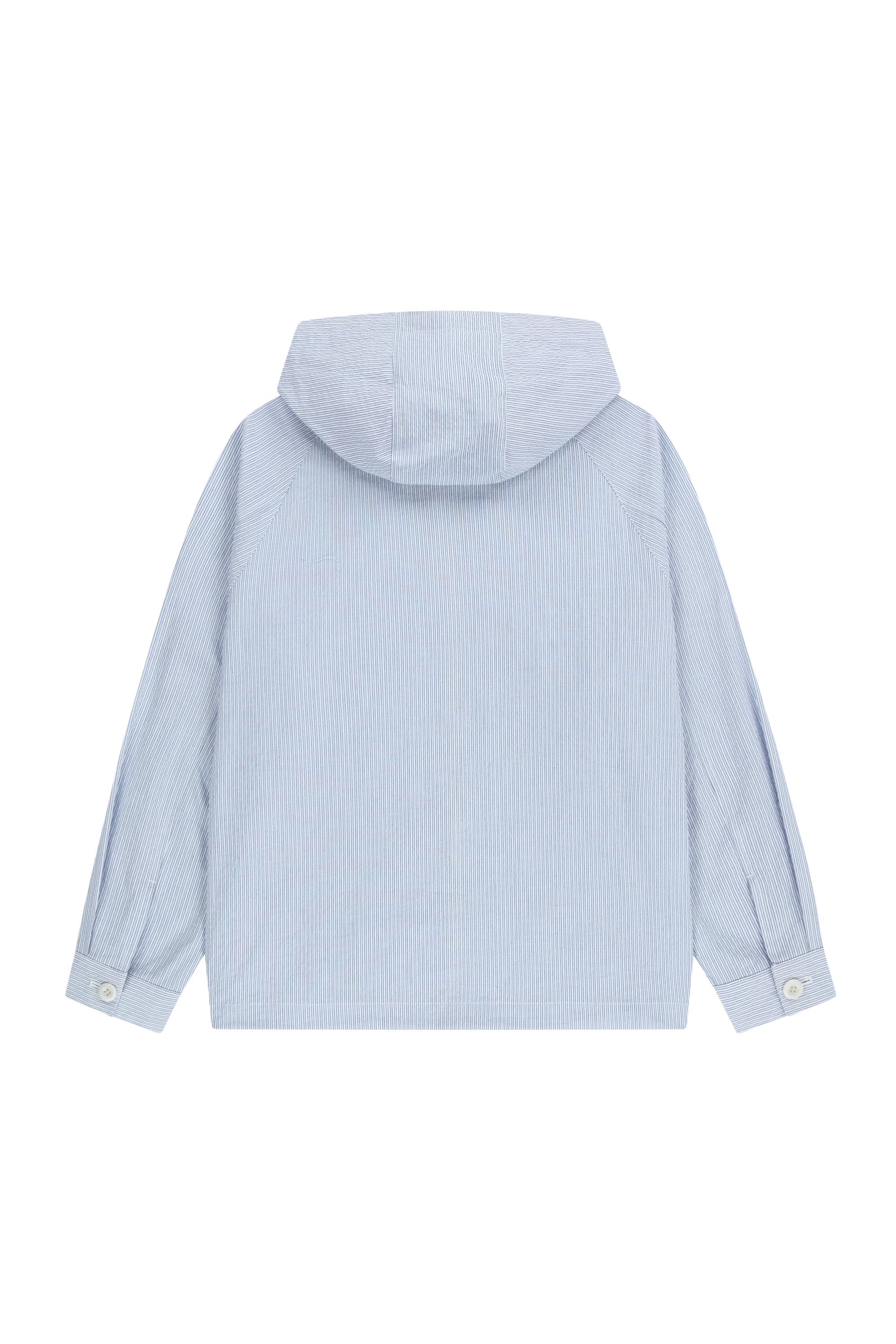 Cl Hooded Pattern Jacket Stripe