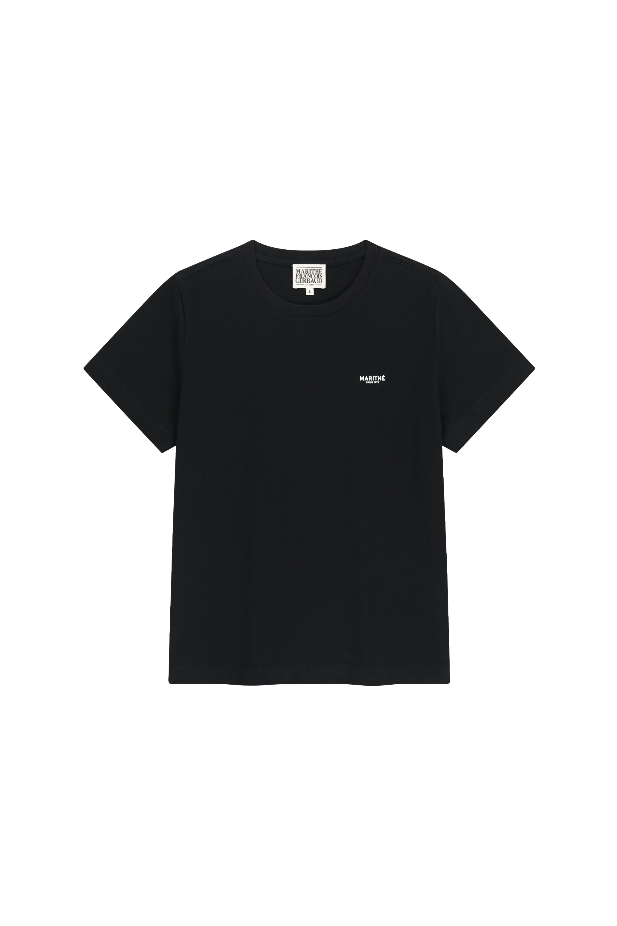 W Small Regular Logo Tee Black