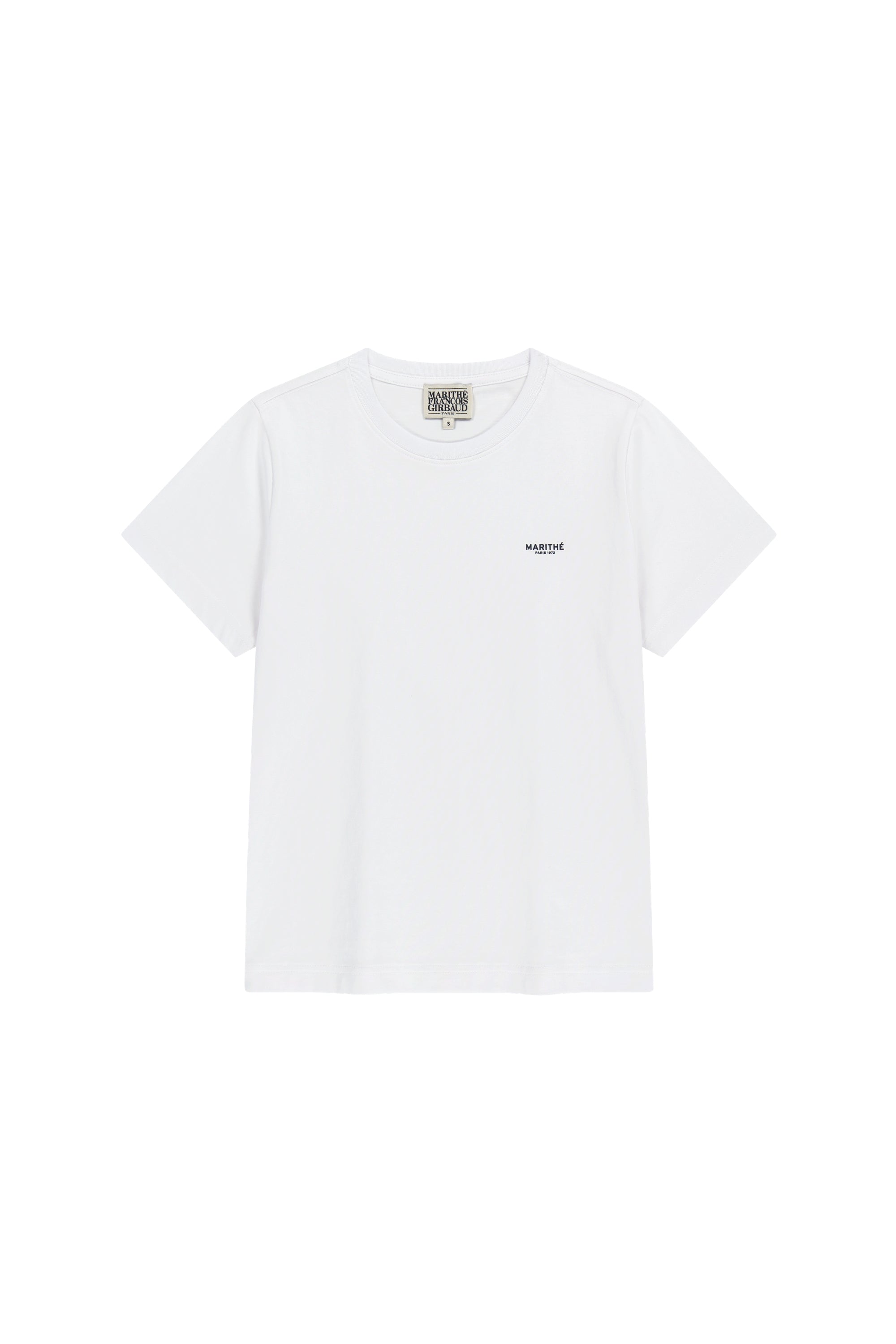 W Small Regular Logo Tee White