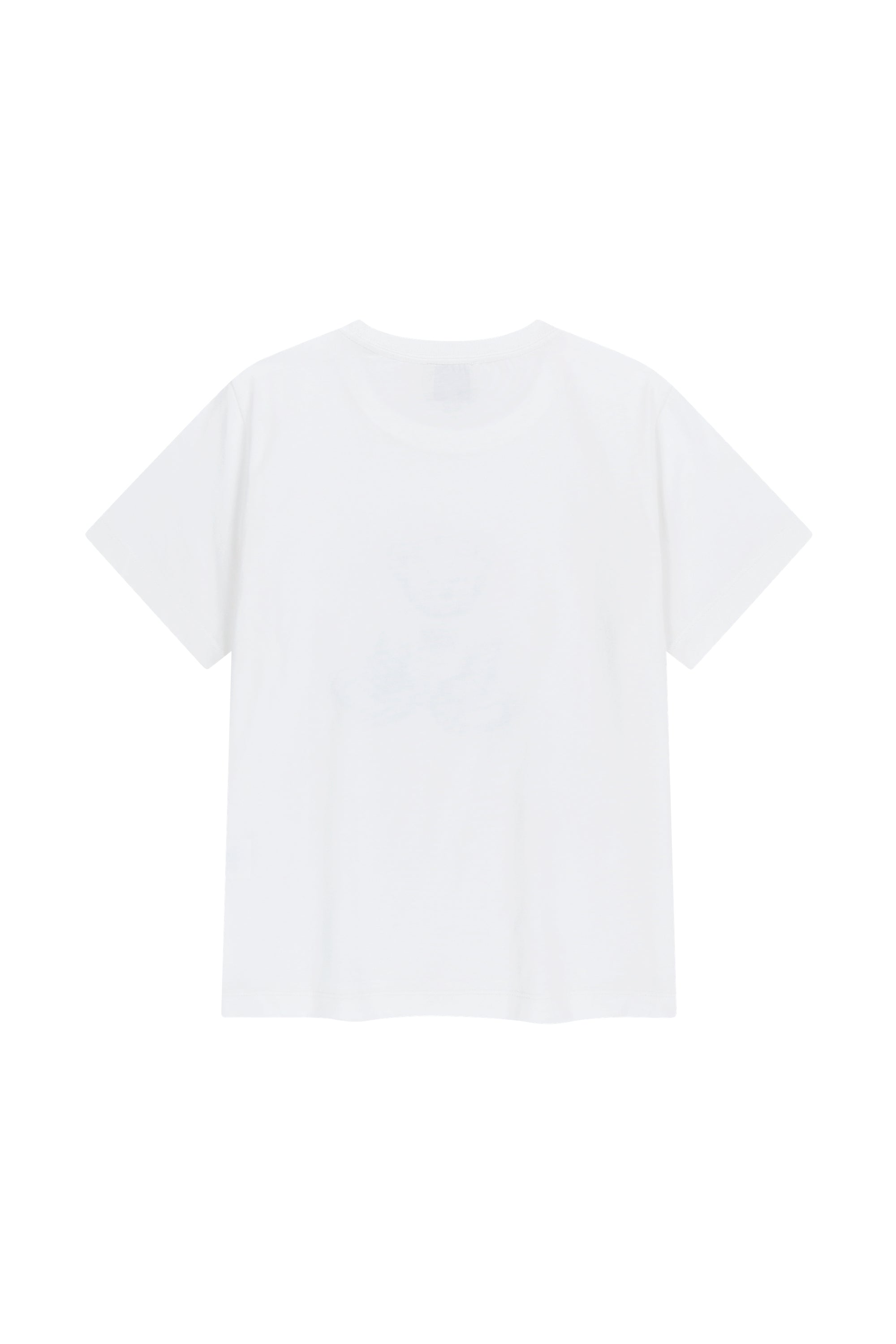 W Doodle Bear Tee White