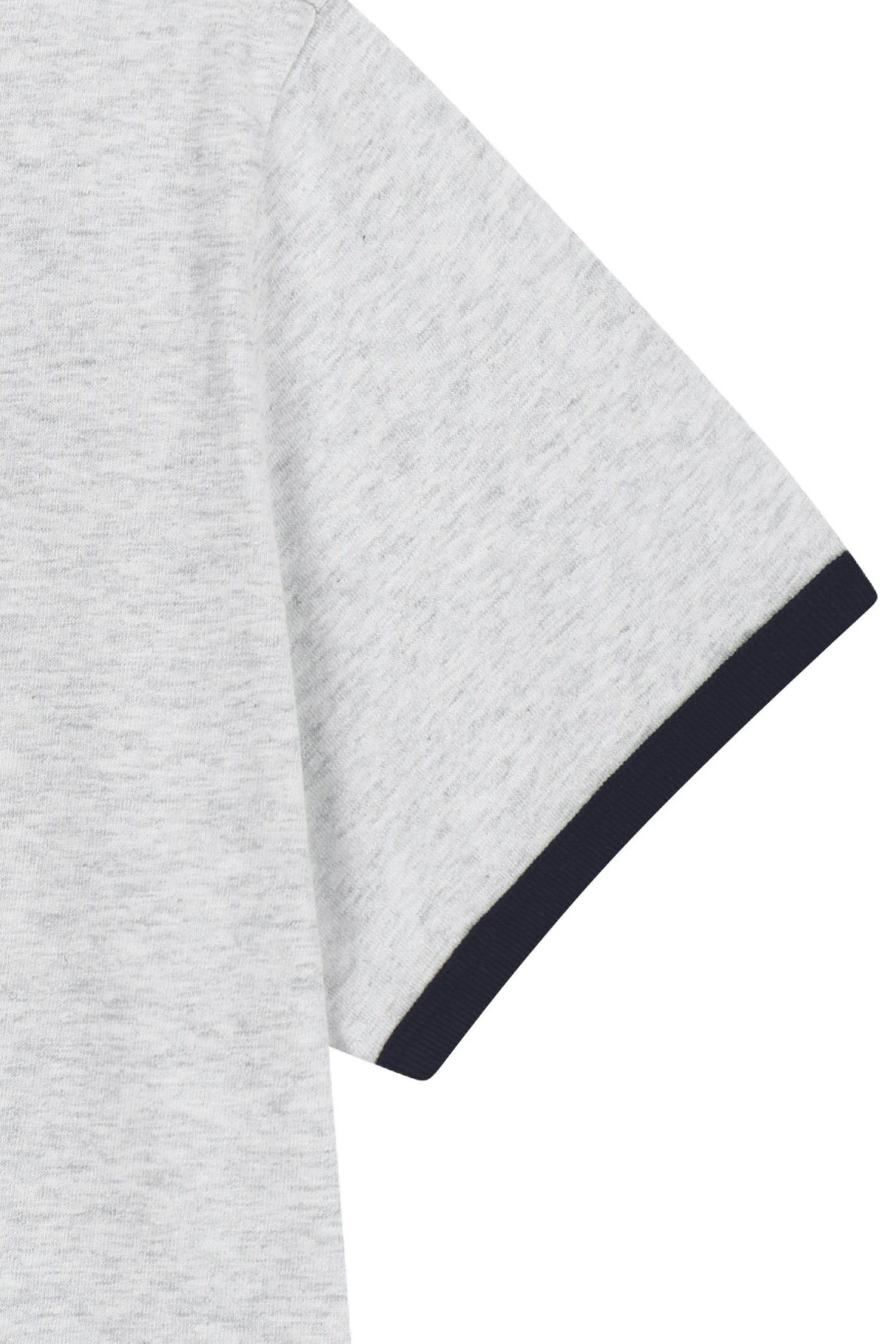 W Paris Graphic Ringer Tee Light Heather Gray