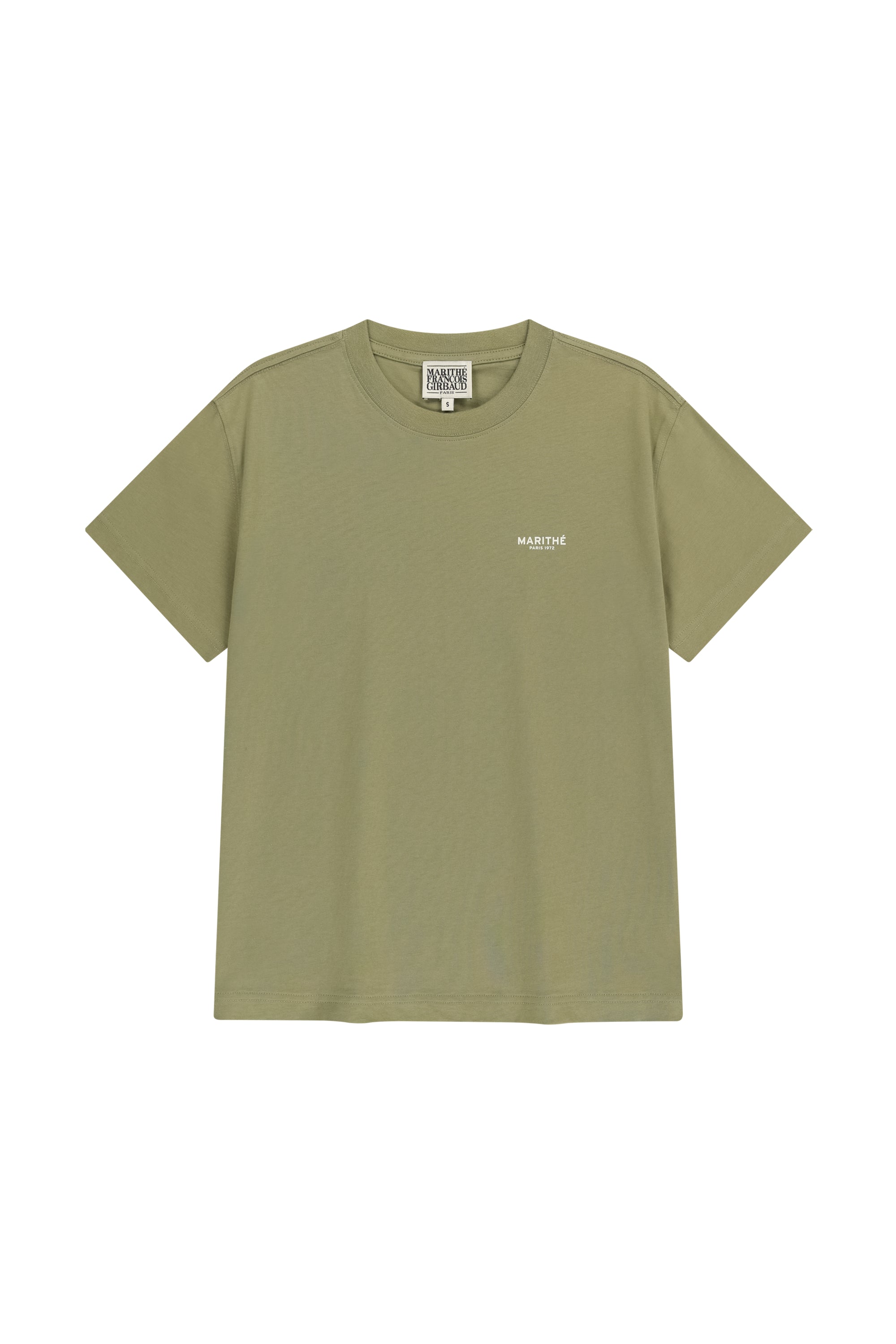 Small Regular Logo Tee Khaki