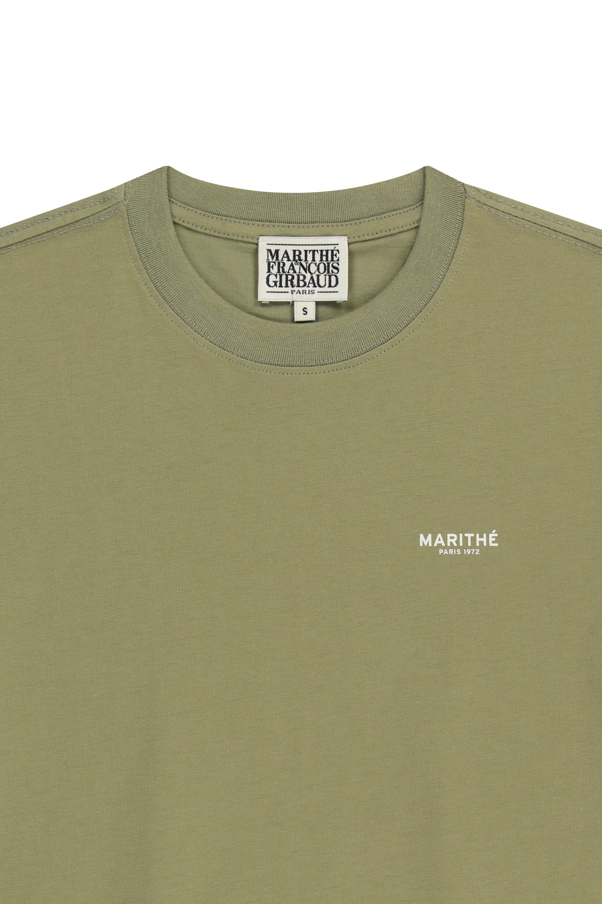 Small Regular Logo Tee Khaki