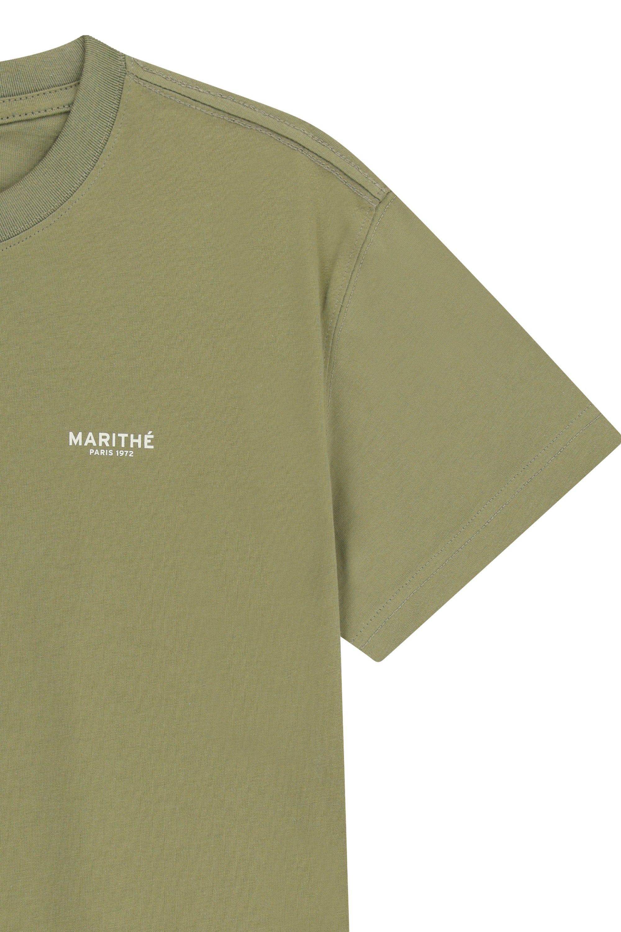 Small Regular Logo Tee Khaki