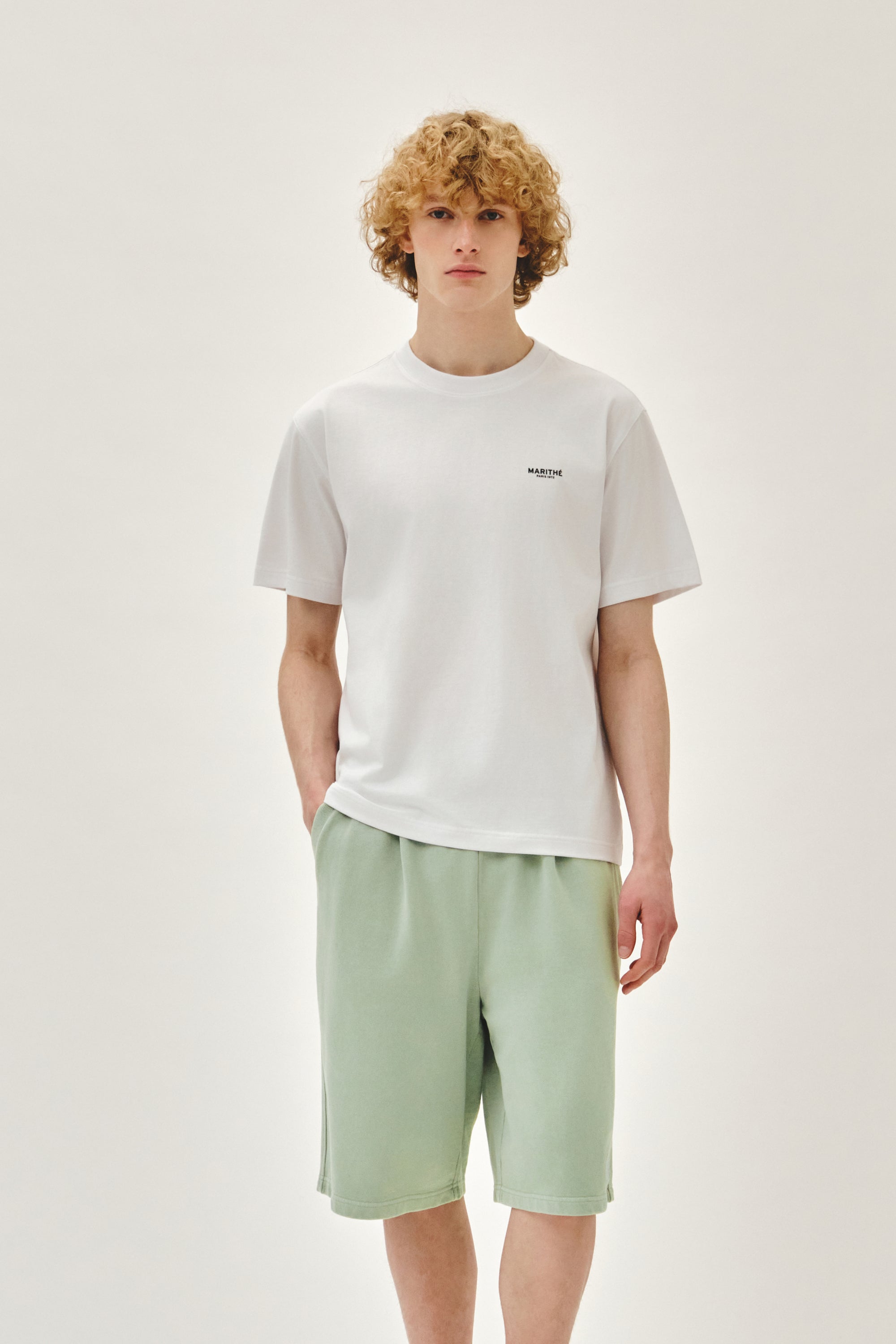 Small Regular Logo Tee White