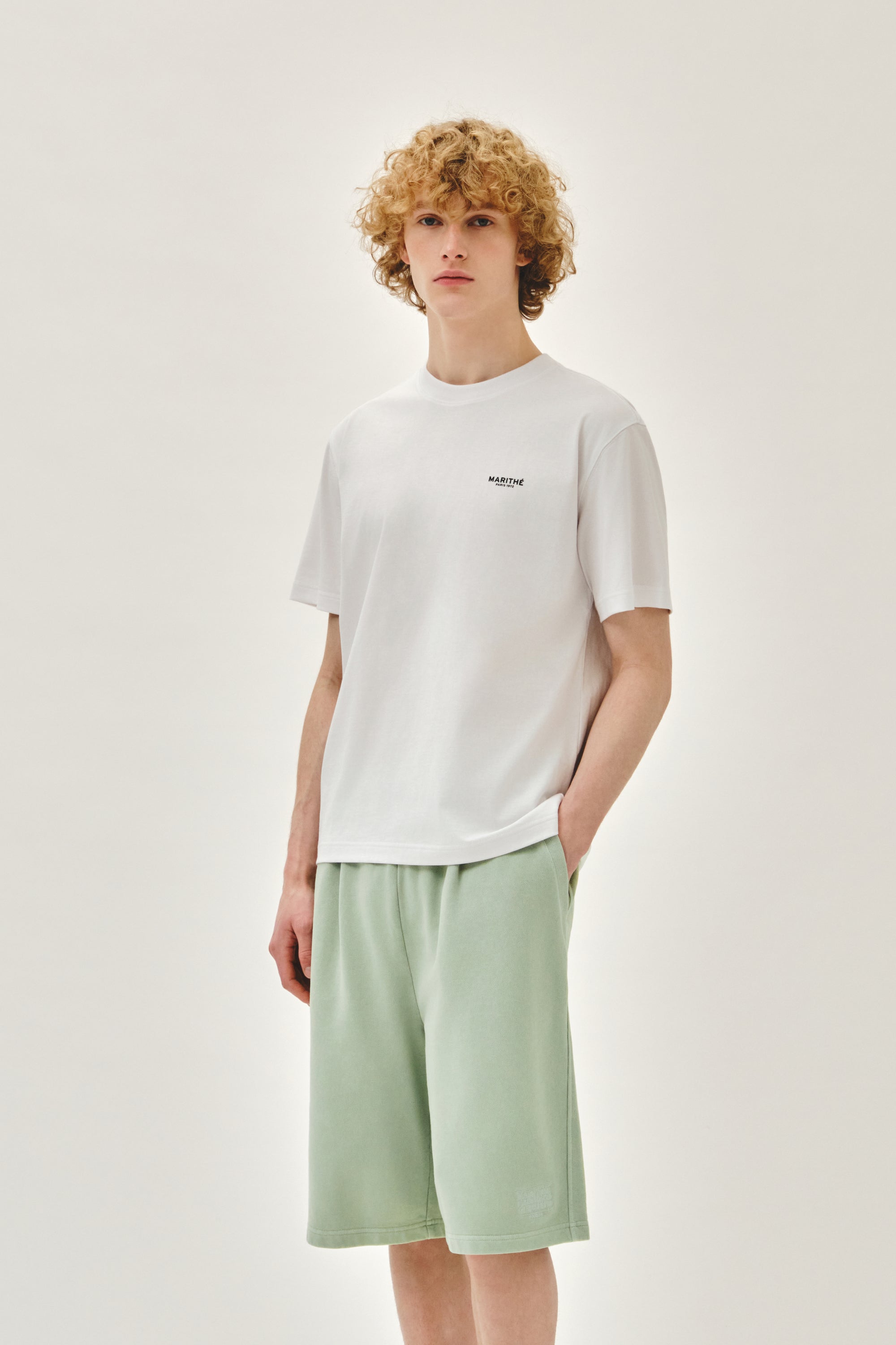 Small Regular Logo Tee White