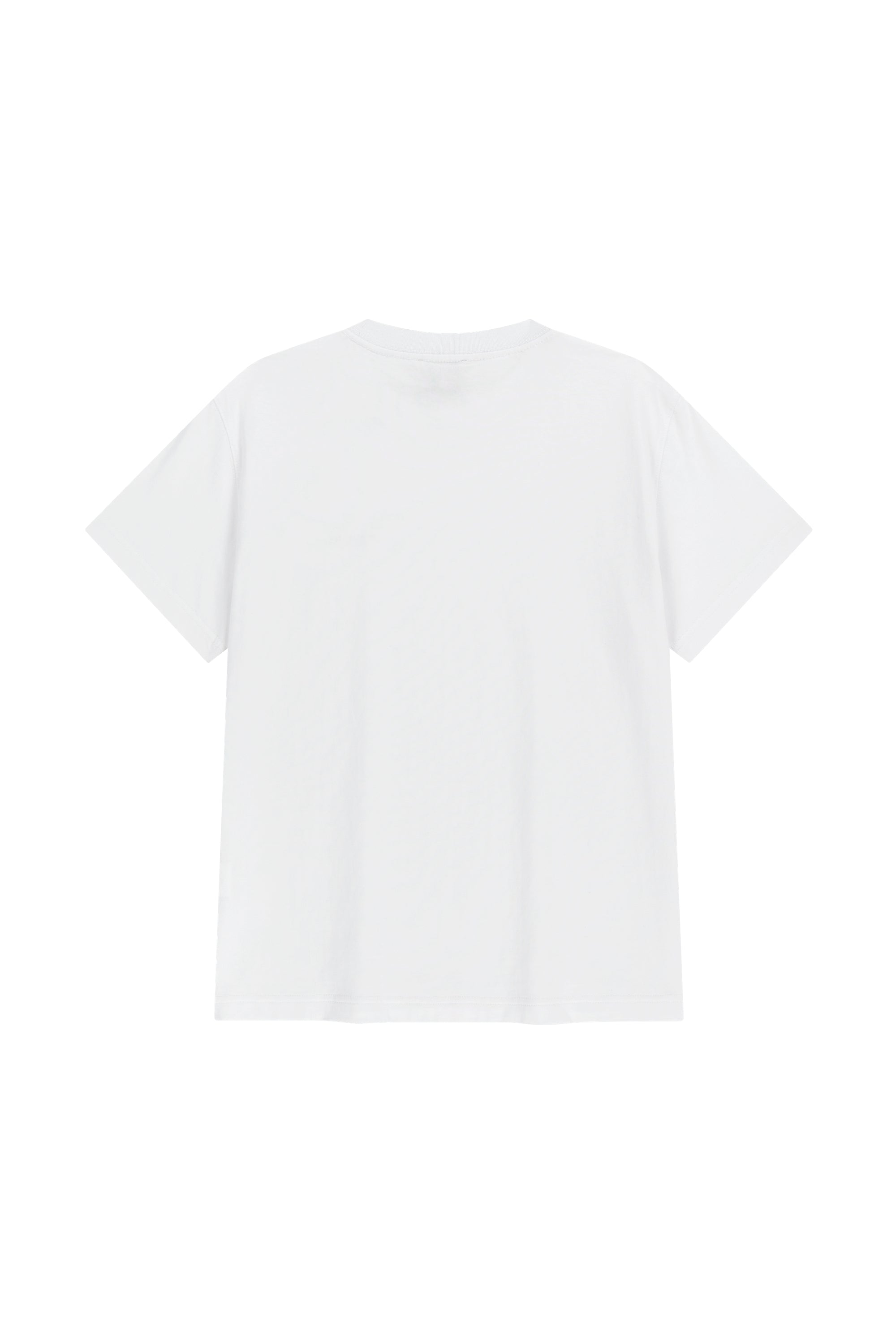 Small Regular Logo Tee White