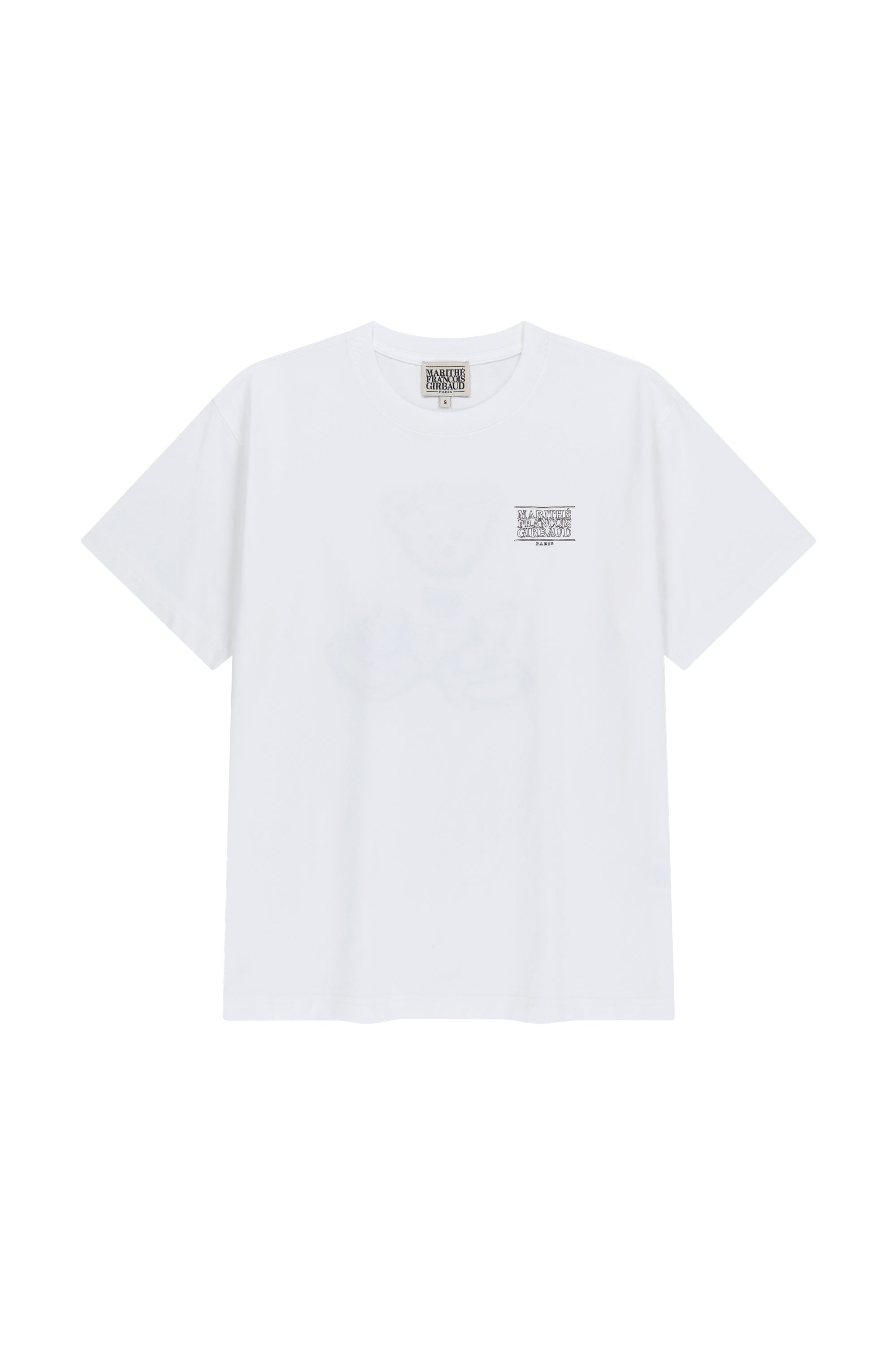 Doodle Bear Tee White