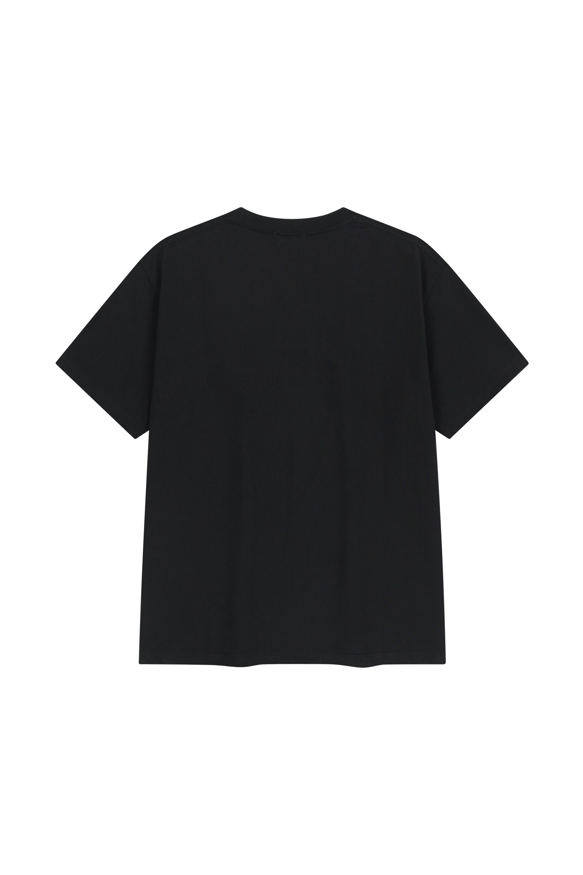 Marine Drawing Doodle Graphic Tee Black
