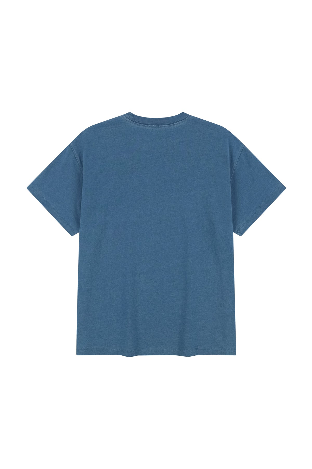 Doodle Classic Logo Pocket Tee Blue