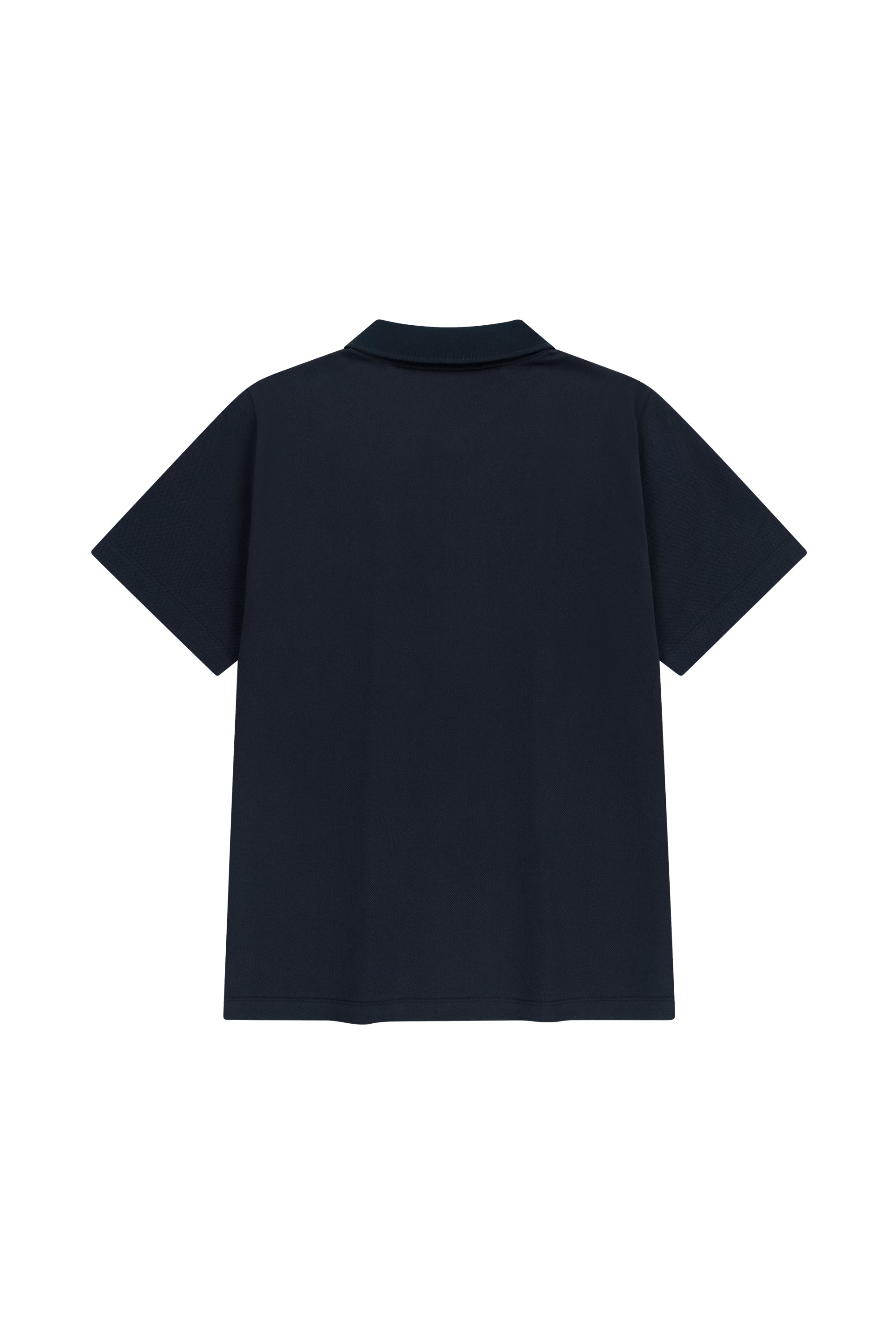 Small Classic Logo PK Collar Tee Navy
