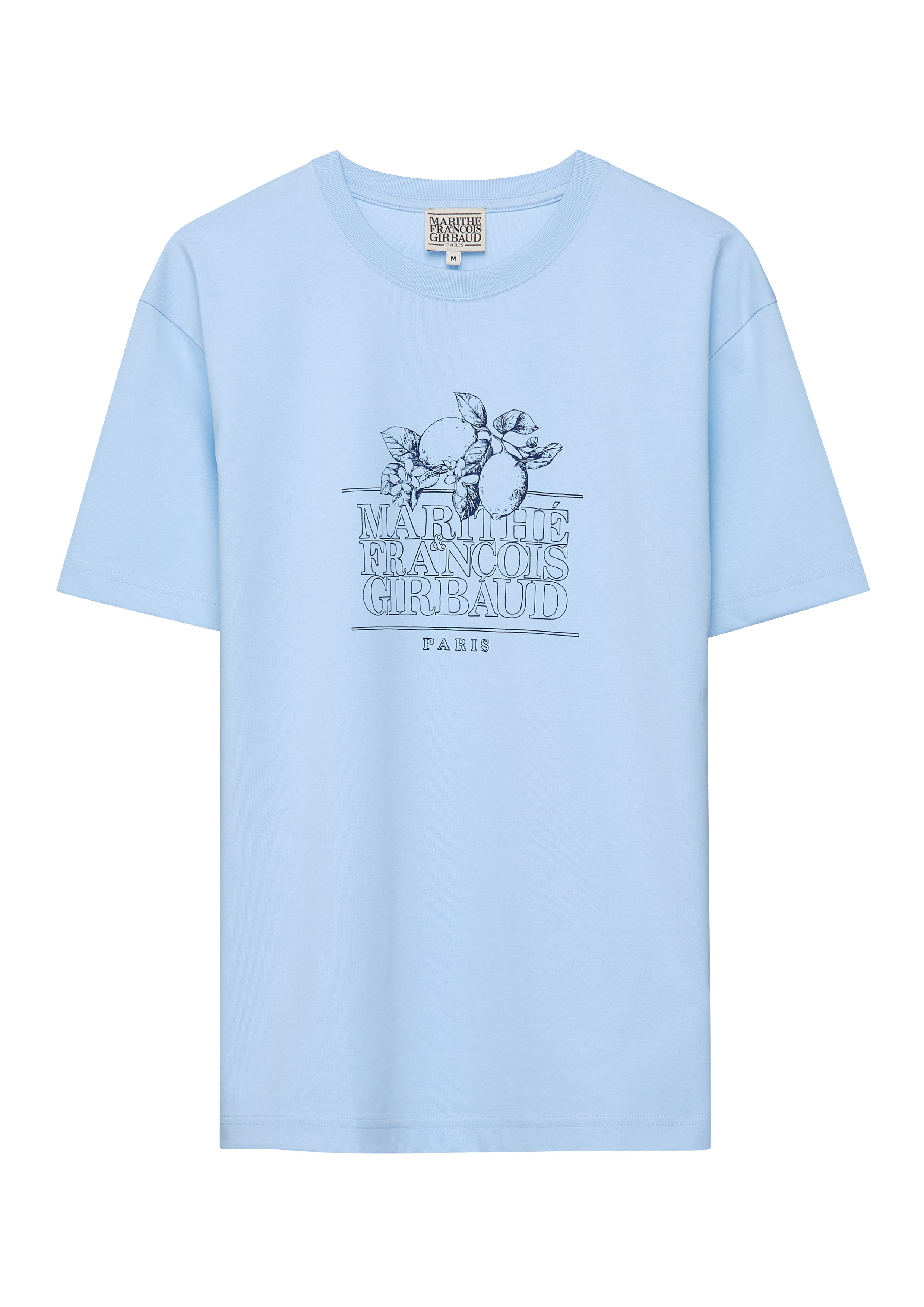 Aerocool Lemon Classic Logo Tee Ice Blue