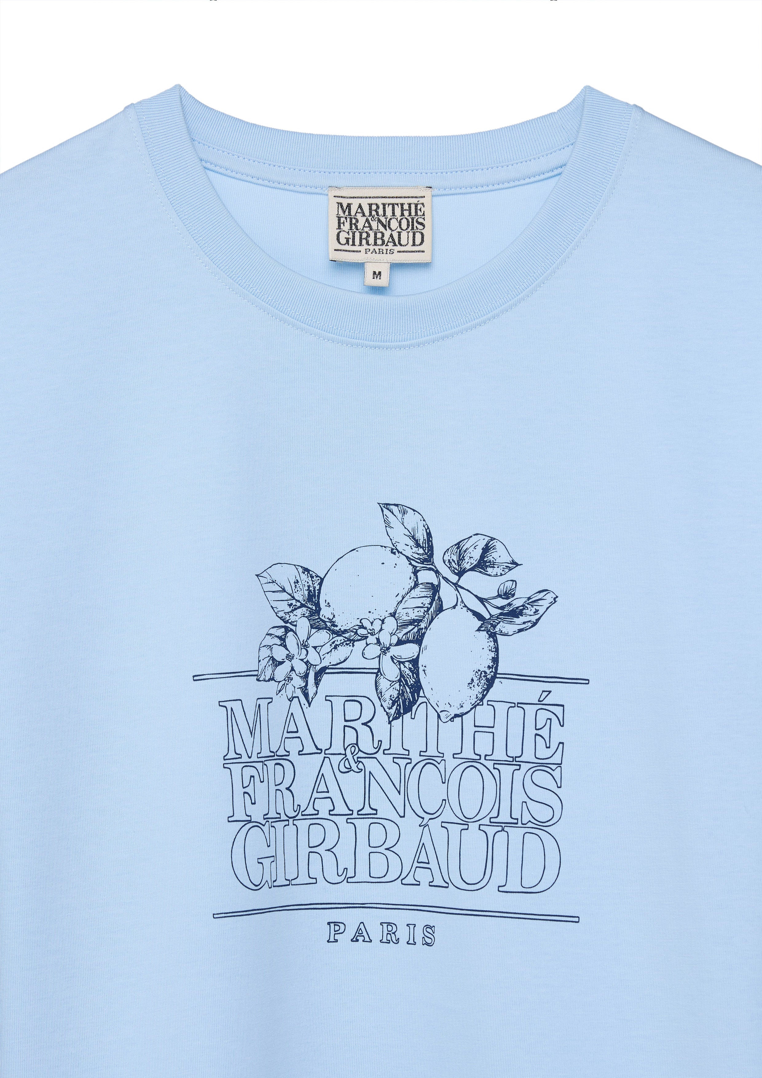 Aerocool Lemon Classic Logo Tee Ice Blue