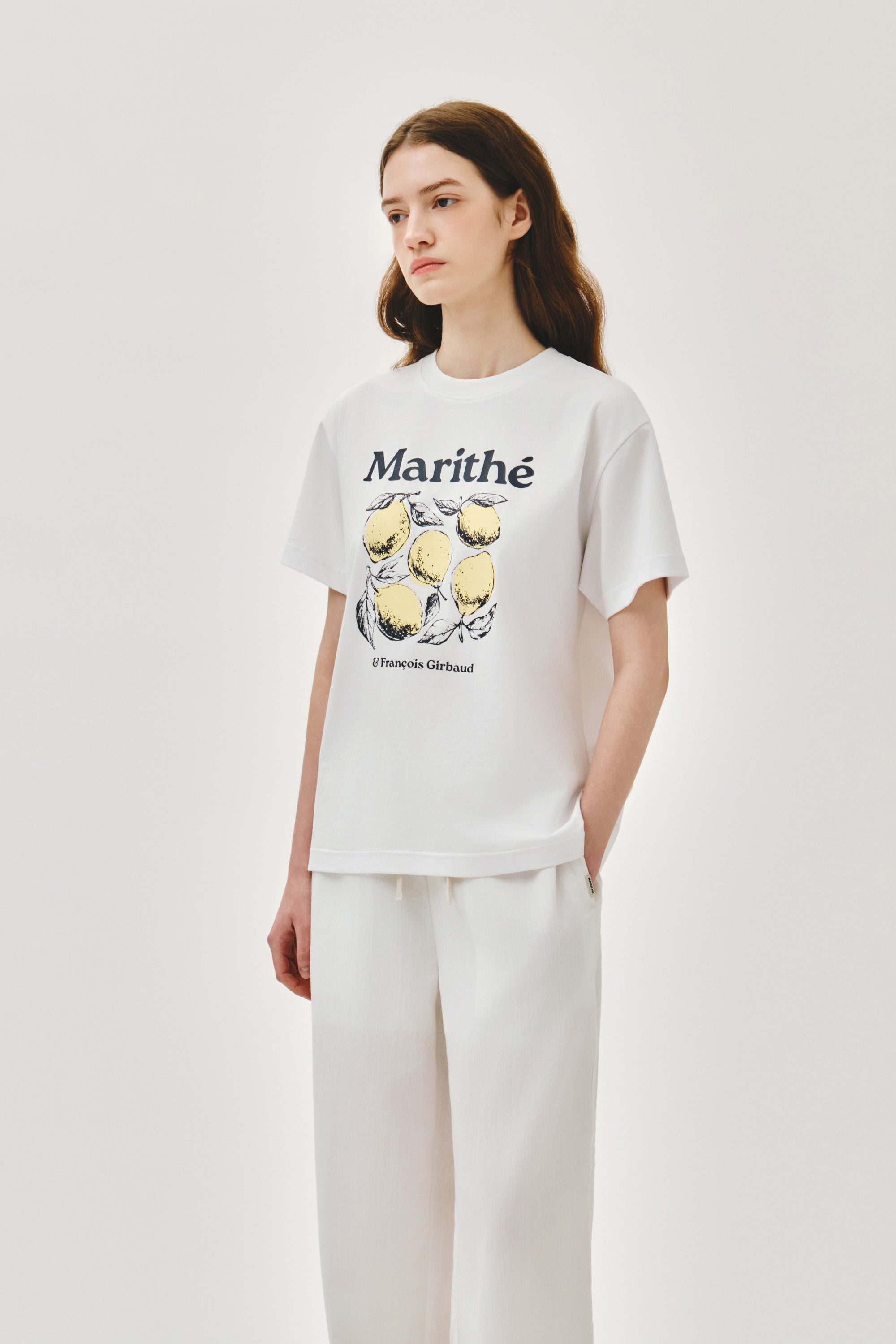 Aerocool Lemon Graphic Tee White
