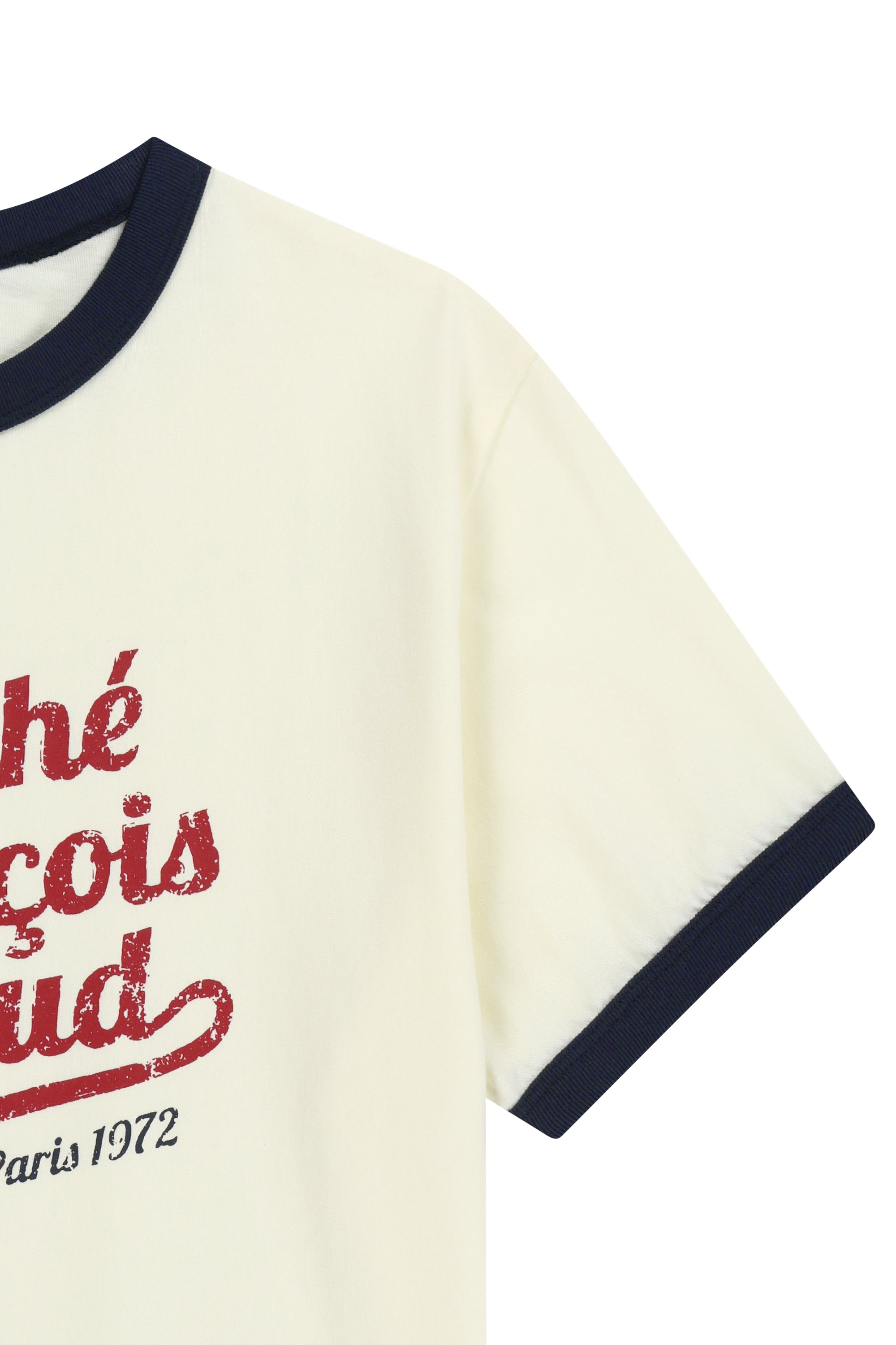 Vintage Logo Ringer Tee Ivory