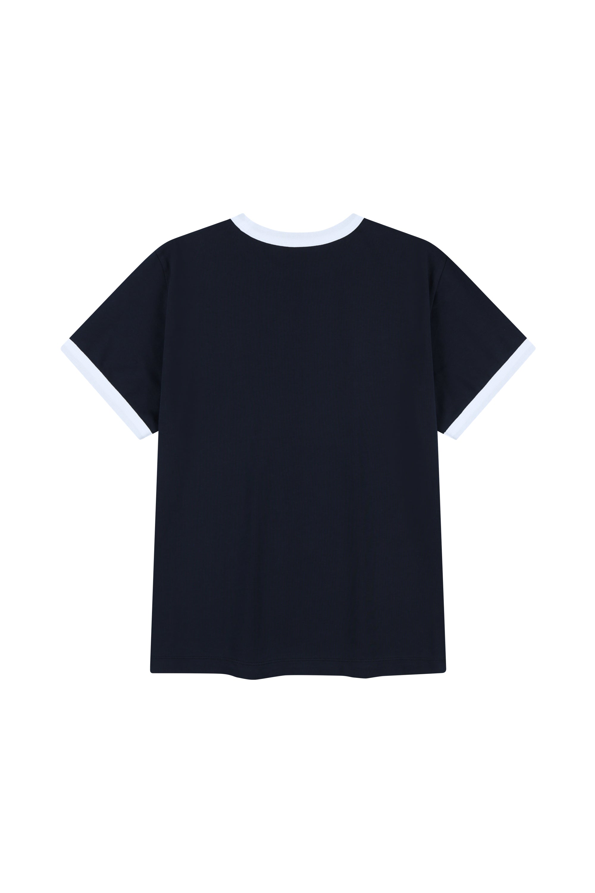 Aerocool Crack Classic Logo Ringer Tee Navy