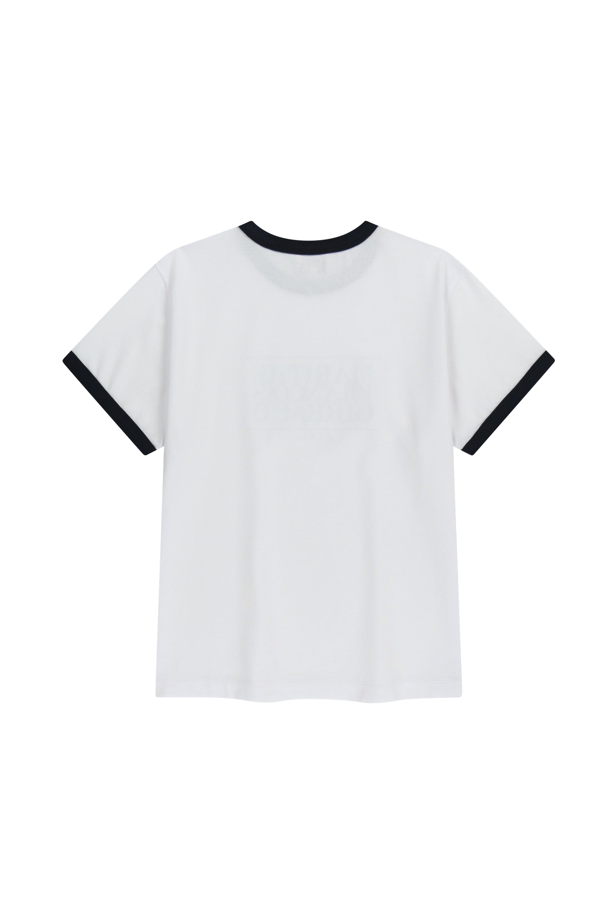 Aerocool Crack Classic Logo Ringer Tee White