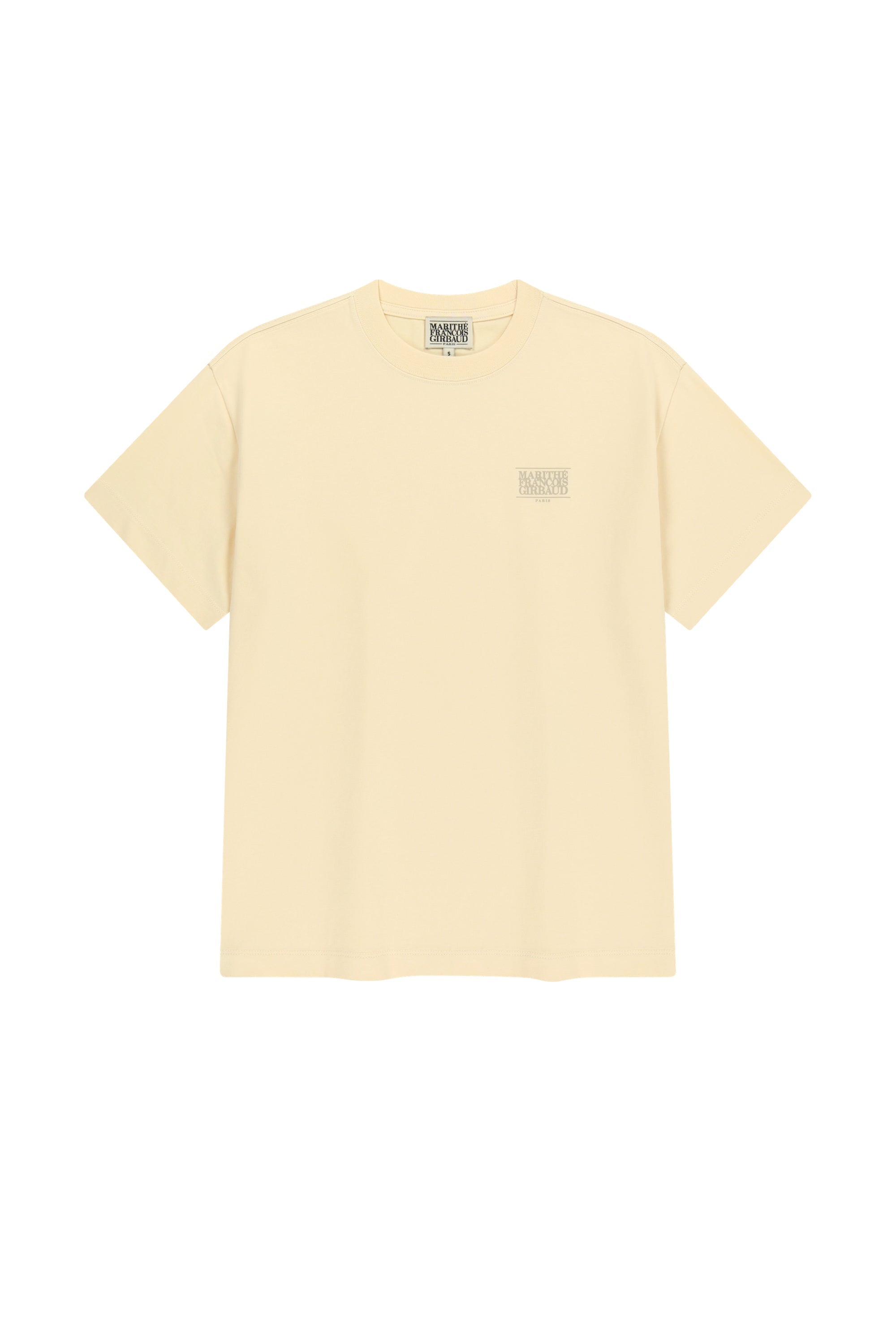 Small Classic Logo Tee Beige