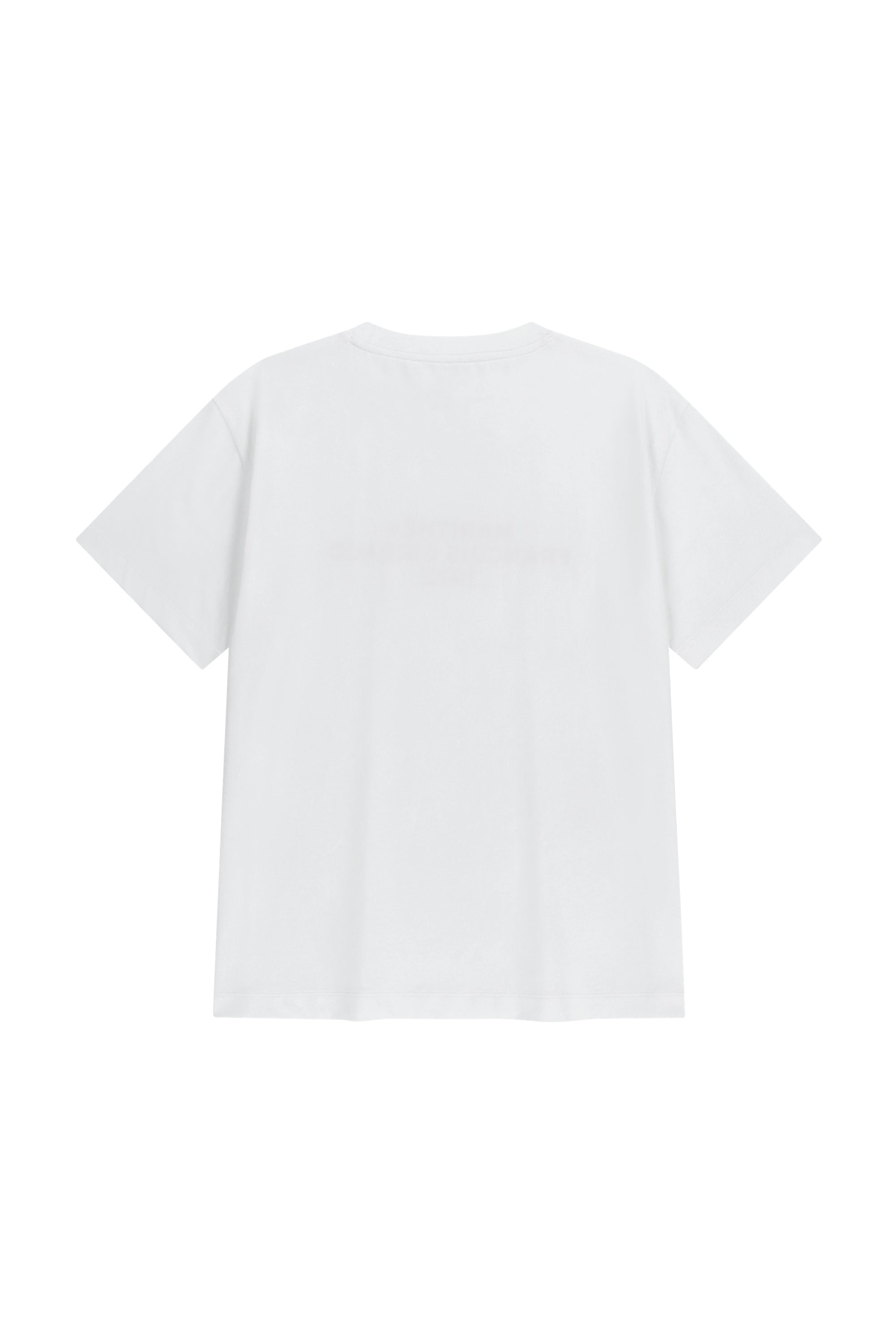 Marithe Sport Lettering Logo Tee White