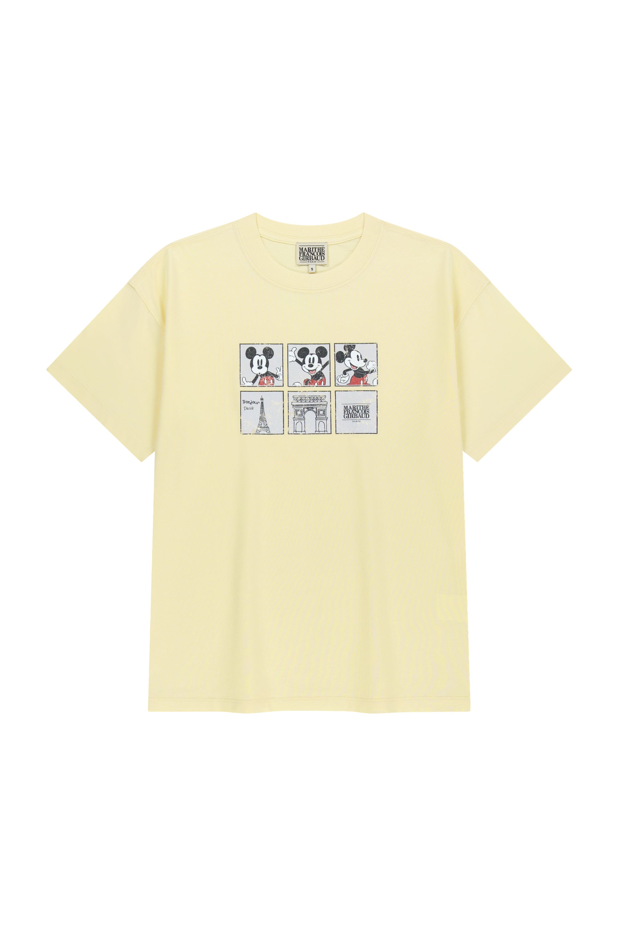 [MARITHE_DISNEY] Mickey Filmstrip Tee Butter