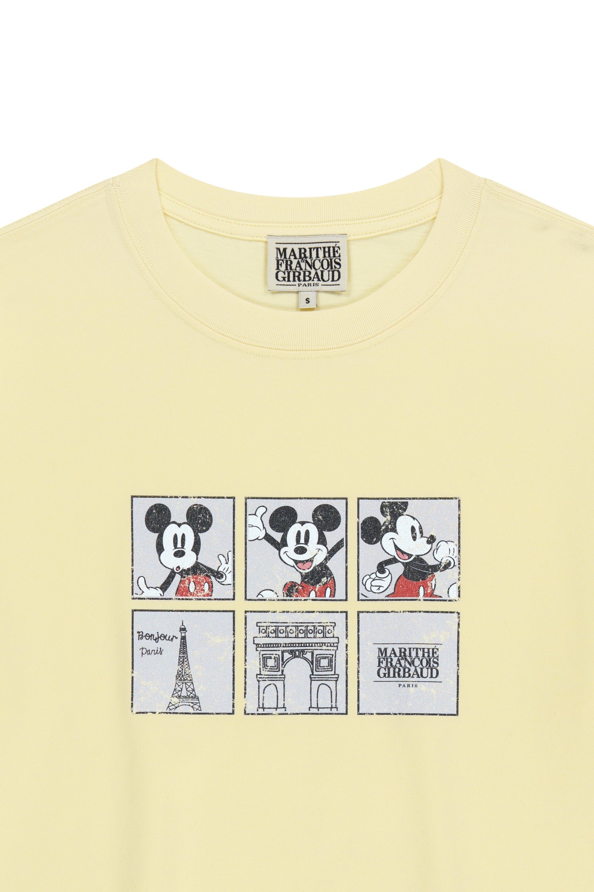 [MARITHE_DISNEY] Mickey Filmstrip Tee Butter